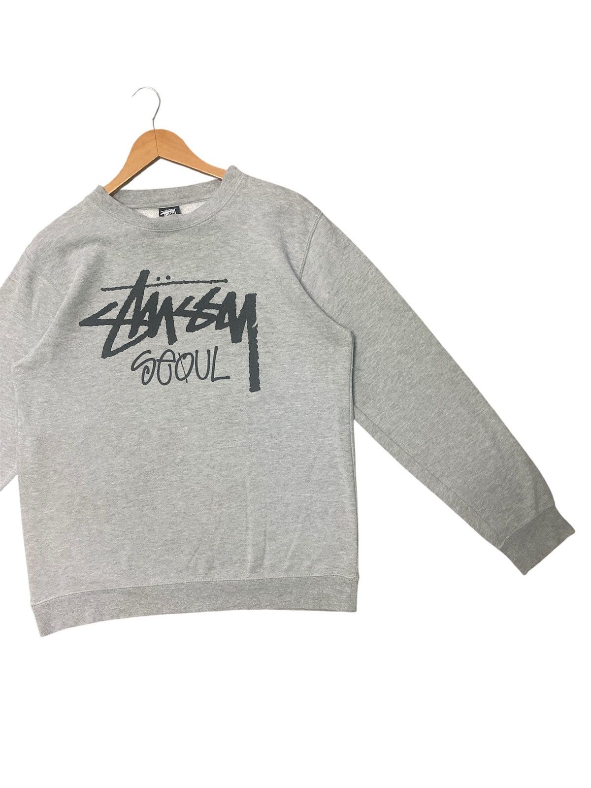 Stussy × Vintage 💸BINDING OFFER💸VINTAGE STUSSY SEOUL SWEATSHIRT TEE💥 Size US M / EU 48-50 / 2 - 2 Thumbnail