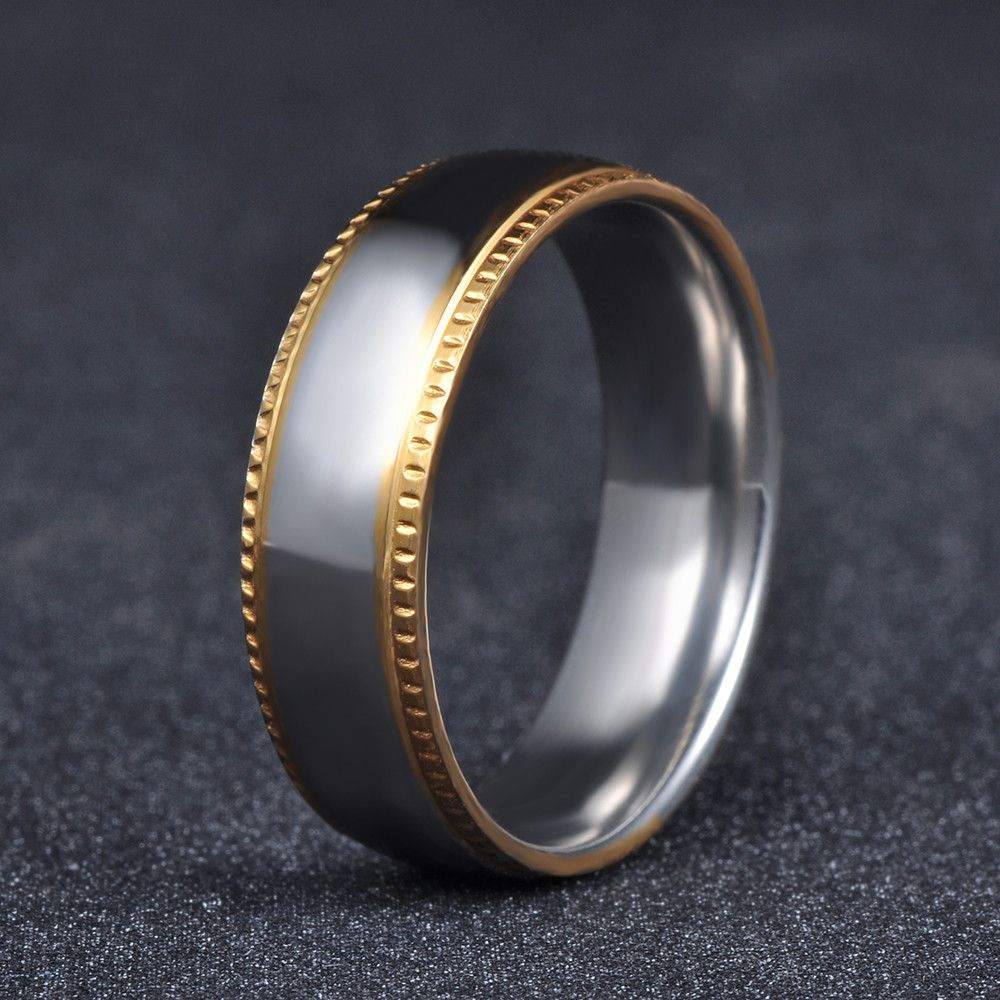 Jewelry Stainless Steel Rock Ring Size ONE SIZE - 1 Thumbnail