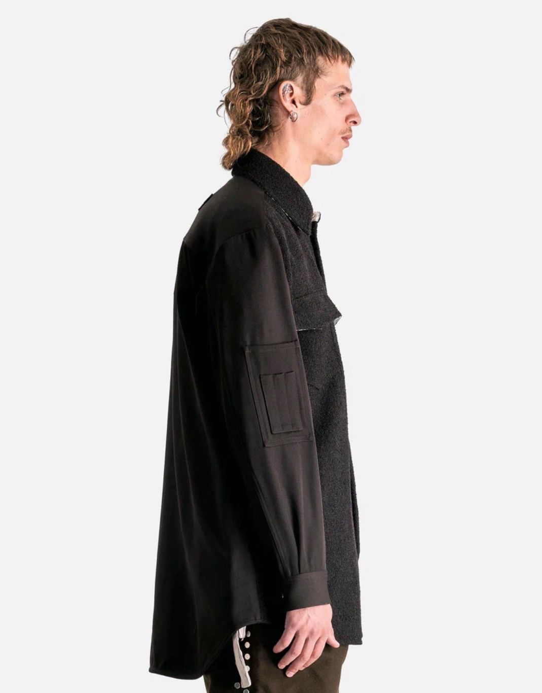 Namacheko New With Tags FW24-25 MA-1 Shirt in in Black Size US L / EU 52-54 / 3 - 7 Thumbnail