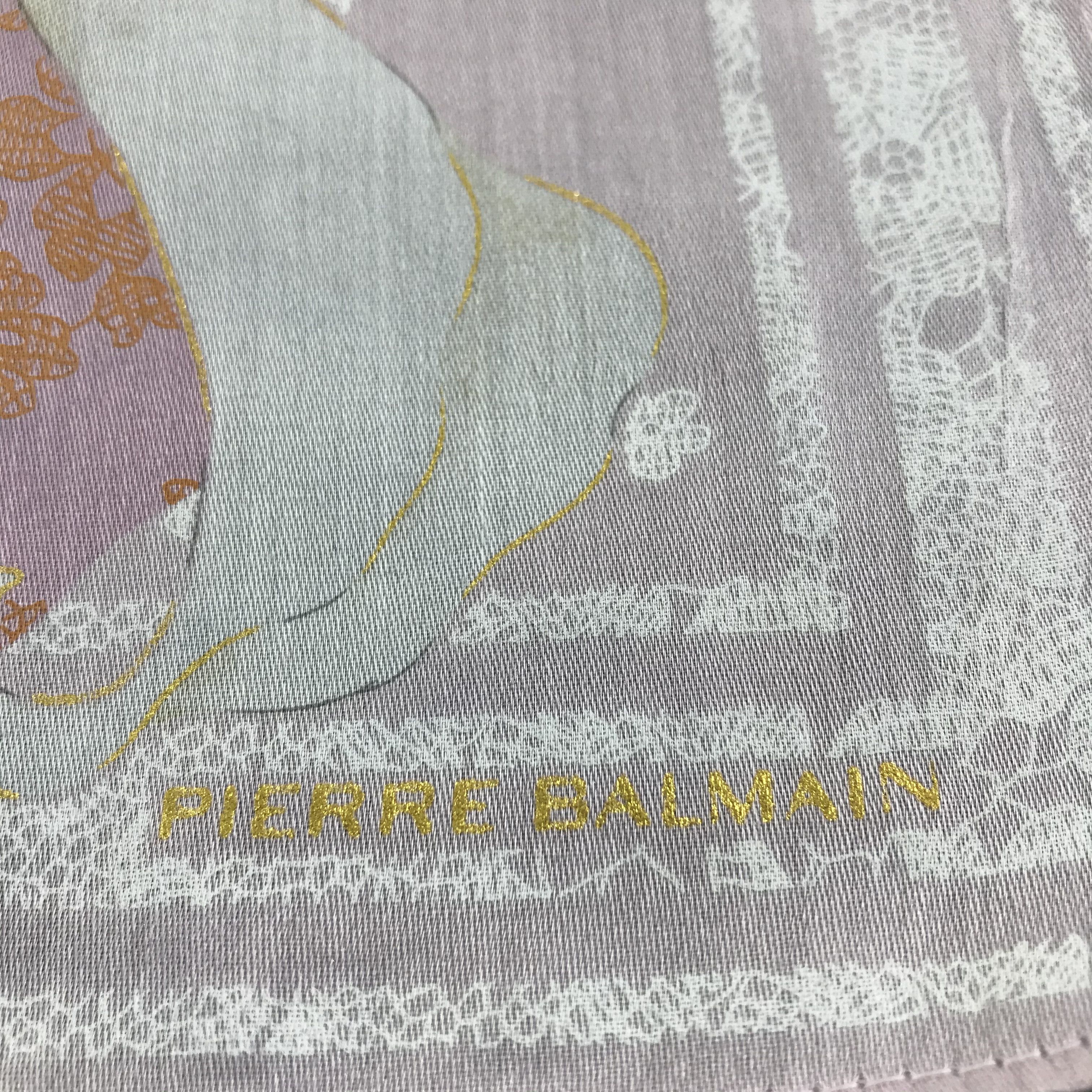 Pierre Balmain Pierre Balmain Handkerchief Neckerchief Bandana H425 Size ONE SIZE - 4 Thumbnail