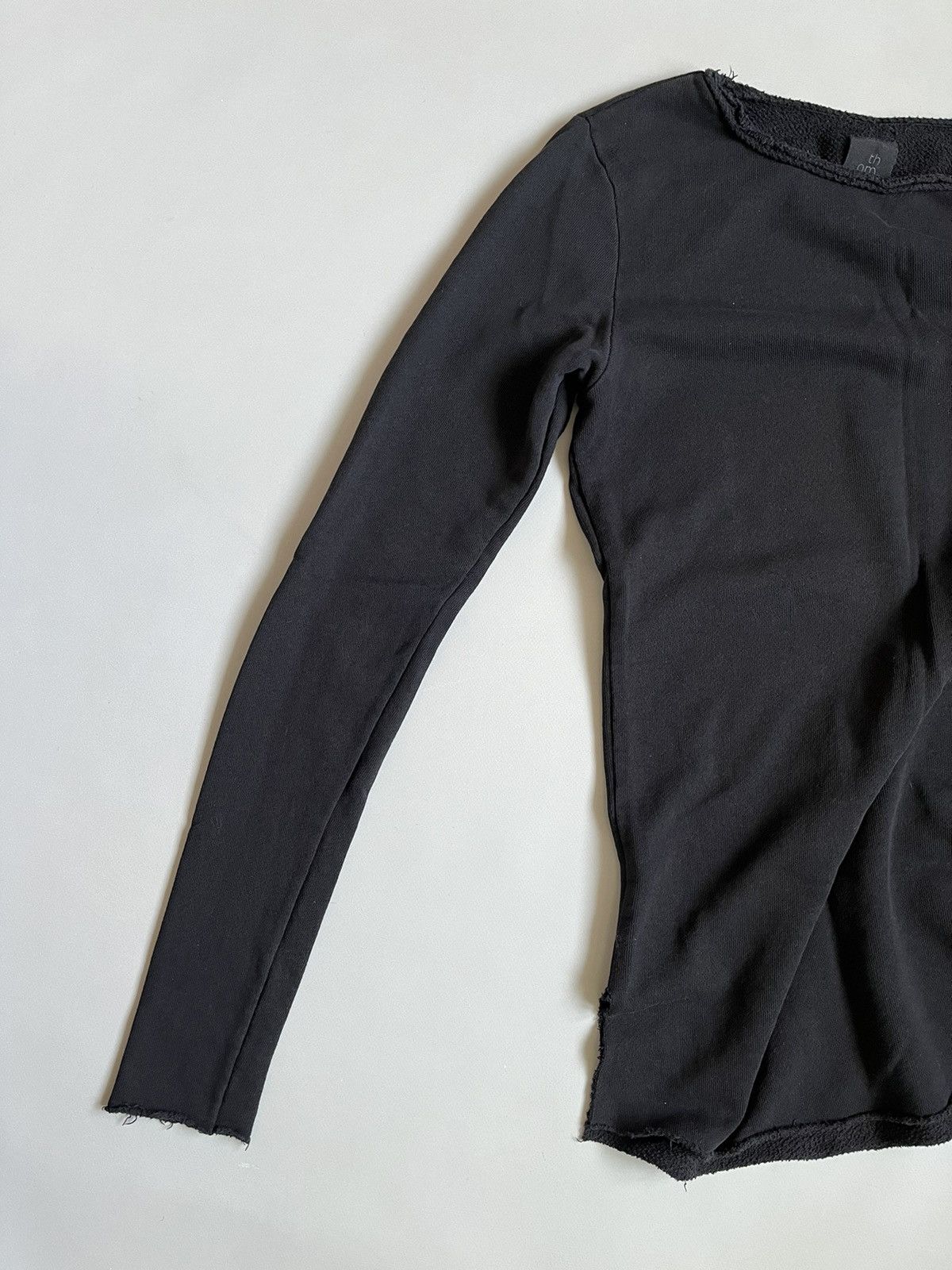 Thom Krom Thom Krom M S 234 Women Black Cotton Avant Garde Dress Size M / US 6-8 / IT 42-44 - 6 Thumbnail