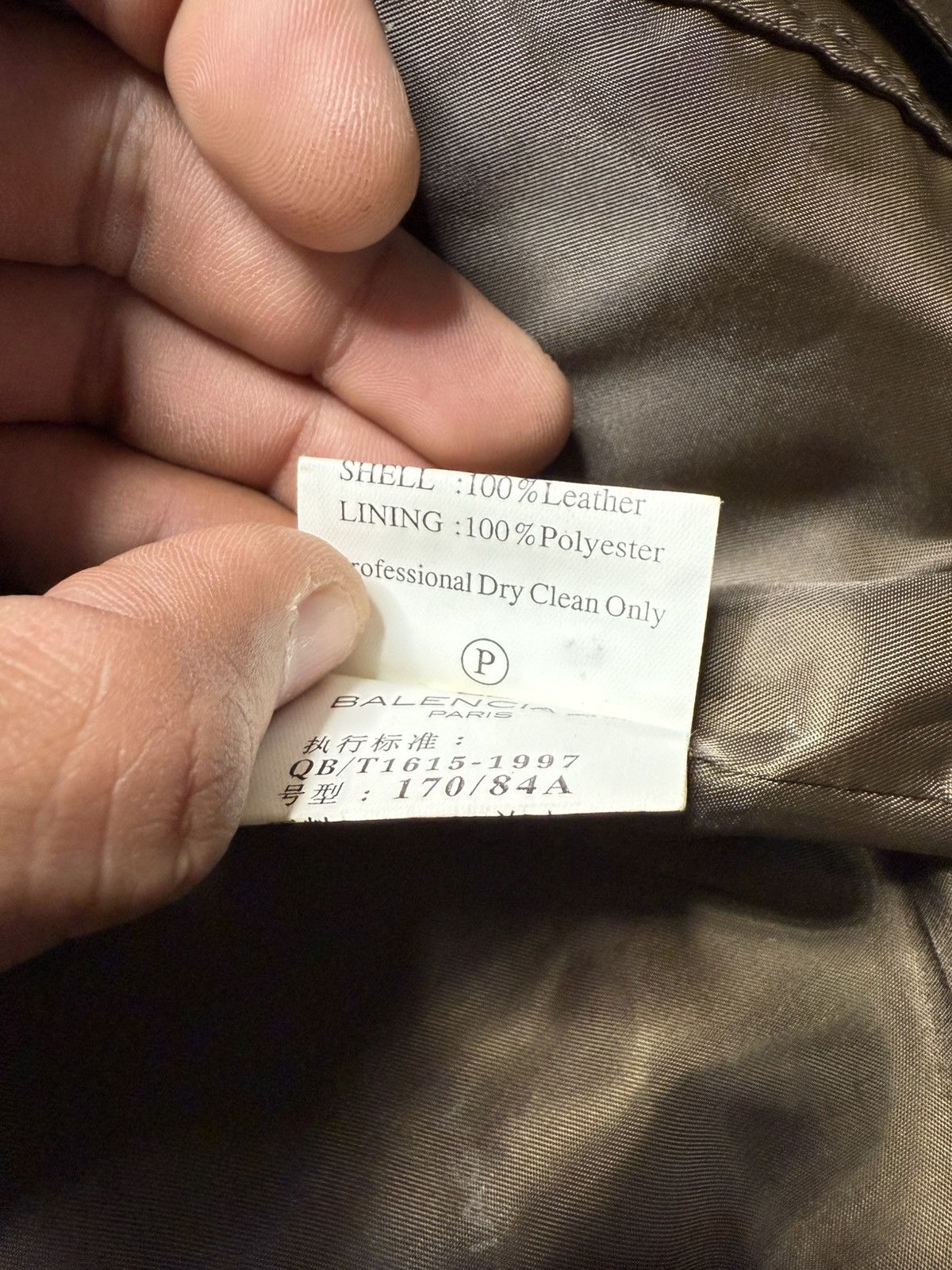 Balenciaga Balenciaga 1997 Nicolas Ghesquiere BB logo Leather Blouson Size US M / EU 48-50 / 2 - 13 Thumbnail