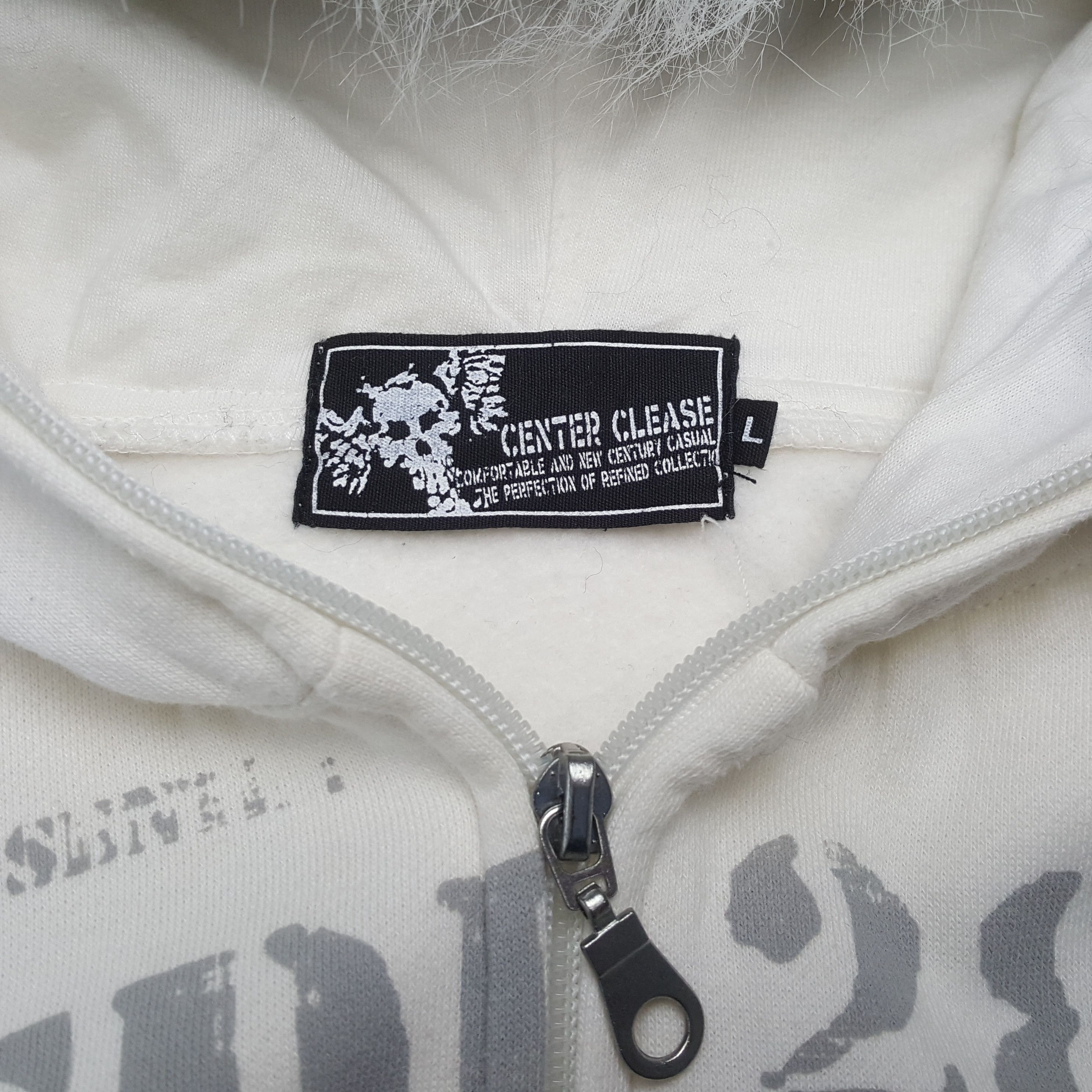 If Six Was Nine Vintage Center Clease Punk Style Hoodie C307N16 Size US S / EU 44-46 / 1 - 4 Thumbnail