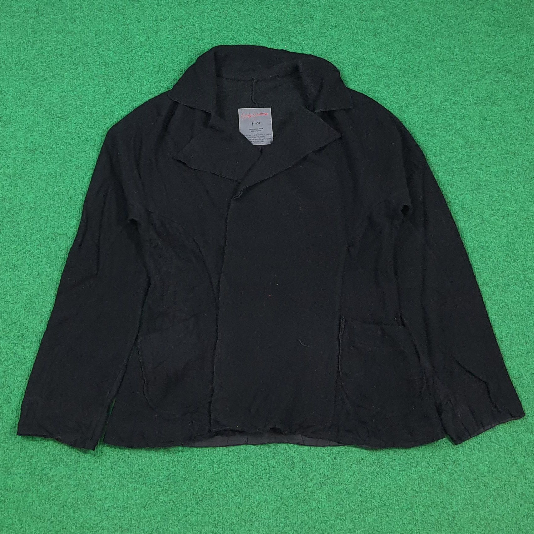 Yohji Yamamoto Archival Yohji Yamamoto +NOIR Wool Blend Avant-Garde Jacket Size US S / EU 44-46 / 1 - 1 Thumbnail