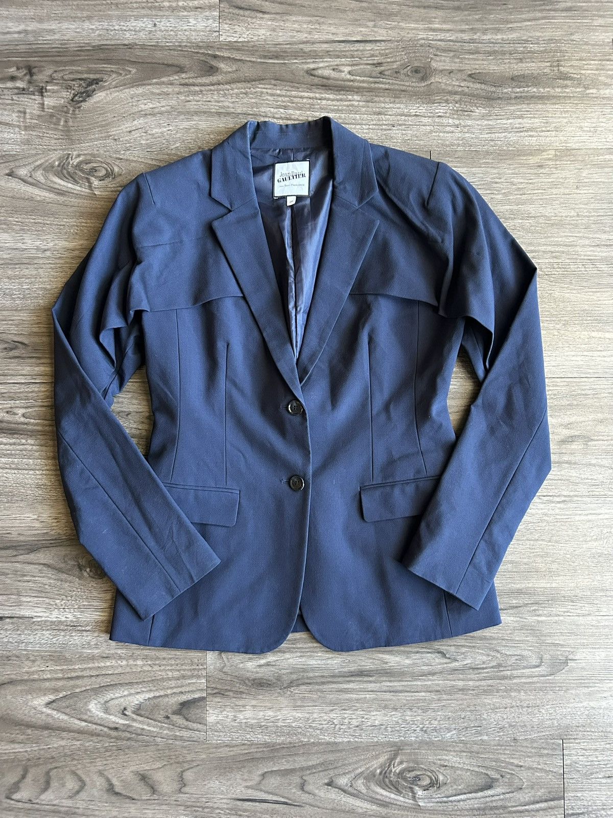 Jean Paul Gaultier Jean Paul Gaultier Sept Premieres Navy Blazer Sz 38 Size M / US 6-8 / IT 42-44 - 1 Thumbnail