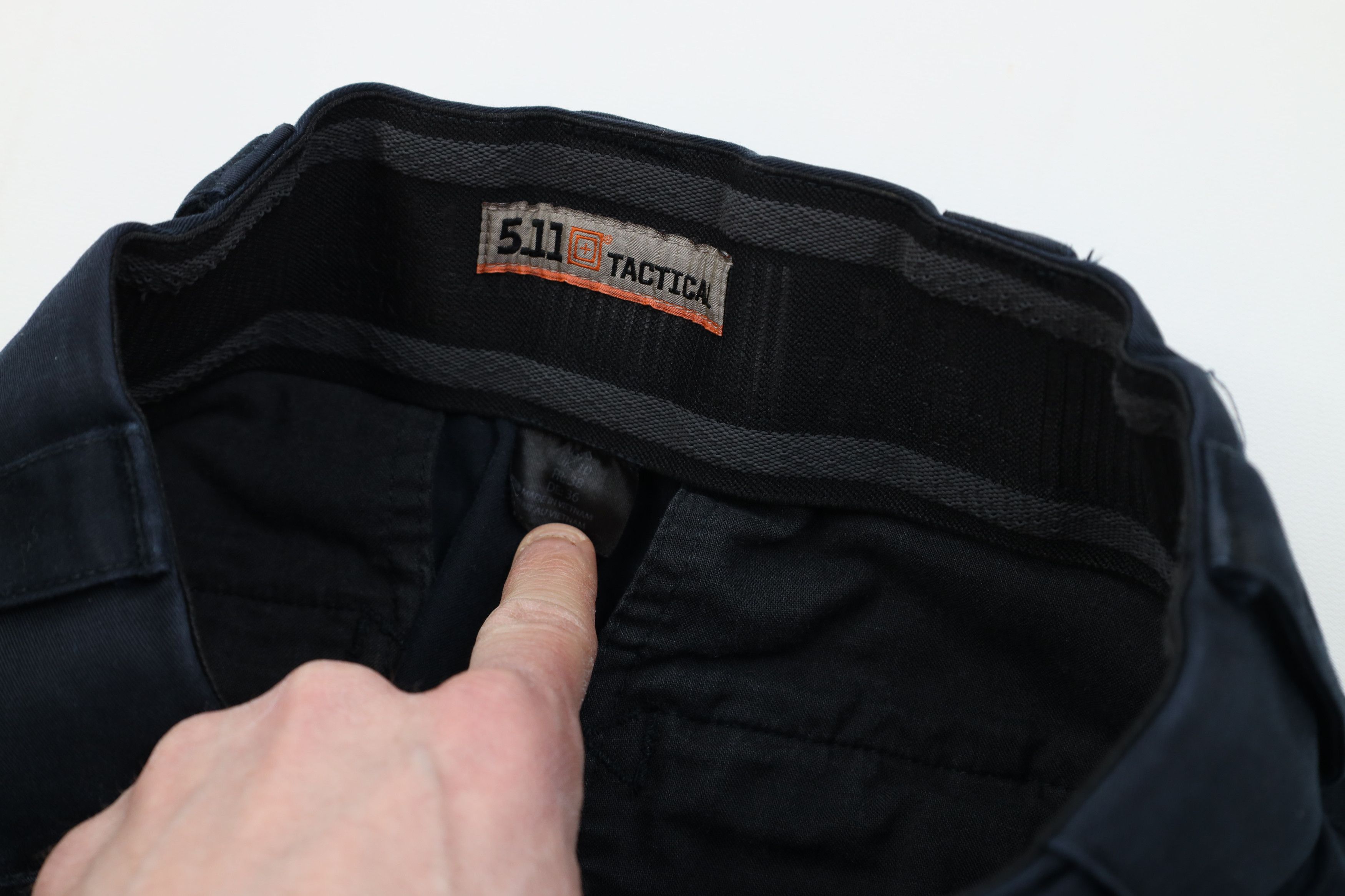 Vintage 5.11 Tactical Series Class B Twill Uniform Cargo Pants Blue Size 28" / US 6 / IT 42 - 8 Thumbnail