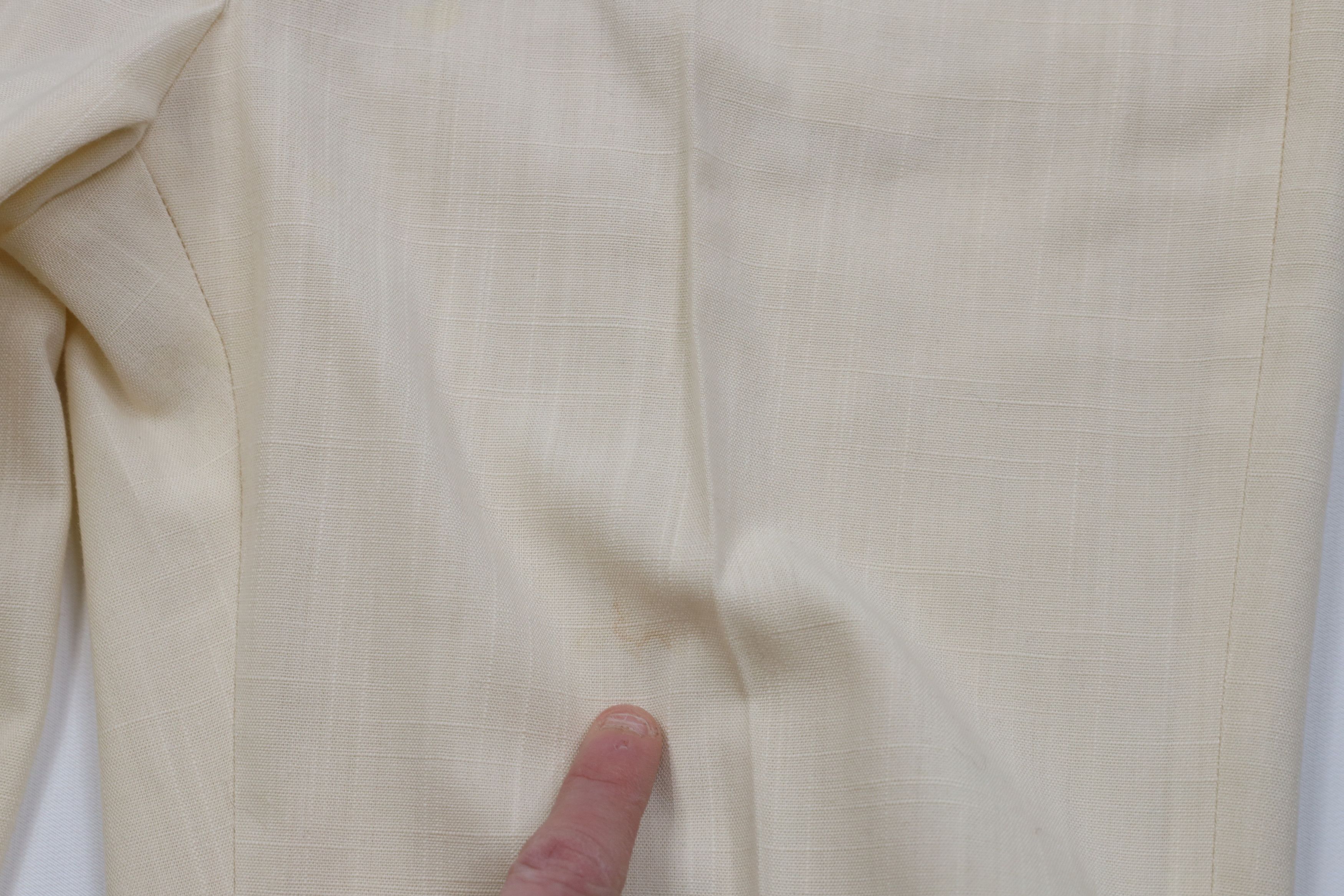 Vintage AS IS Vintage 70s Streetwear Linen Blend Wide Leg Pants Size US 34 / EU 50 - 6 Thumbnail