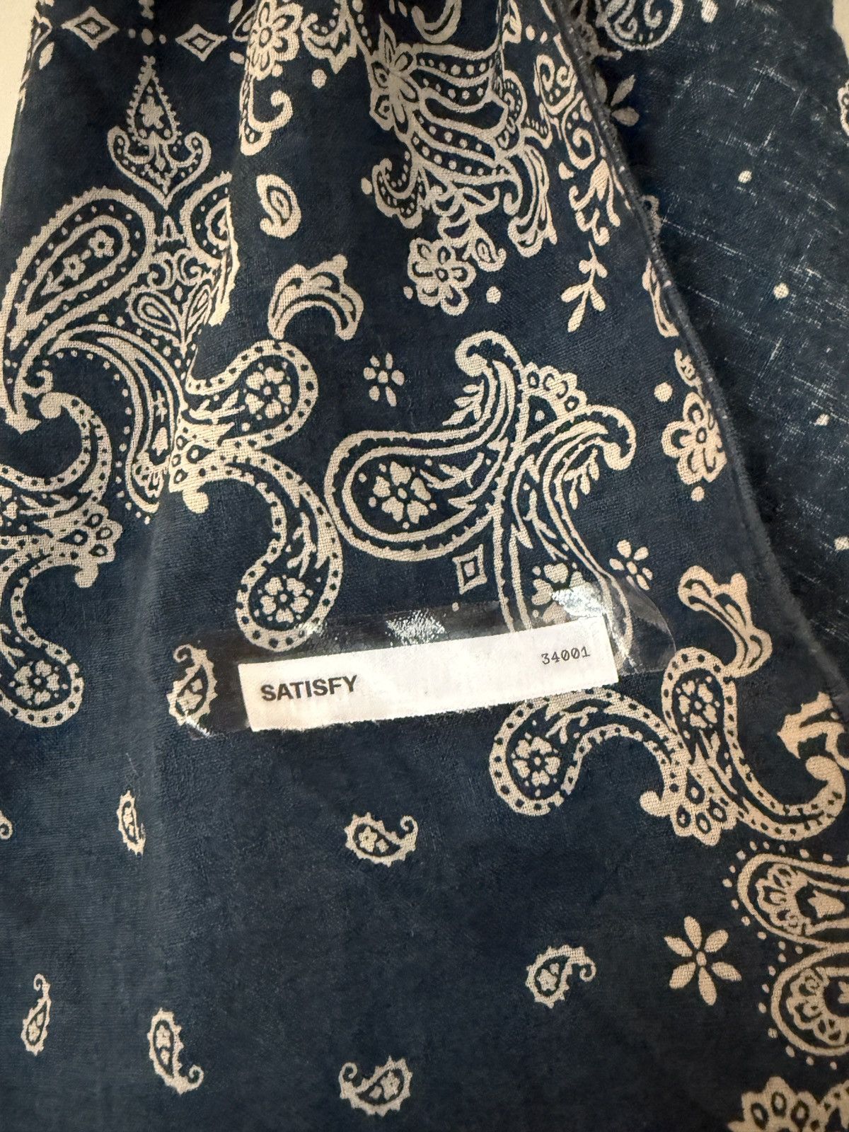 Satisfy Running Cult Member Bandana - Blue Size ONE SIZE - 4 Thumbnail