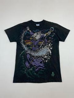vtg 1996 usa Liquid Blue Opt-X t-shirt XL single stitch 90s print