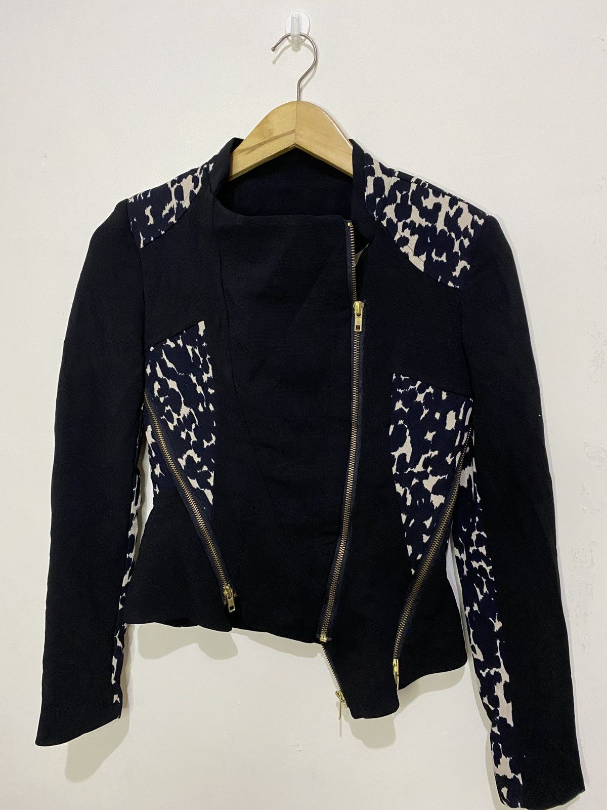 If Six Was Nine × Japanese Brand × Le Grande Bleu (L.G.B.) Vintage Japanese Brand Cheetah Pattern Jacket Unbrand Size S / US 4 / IT 40 - 3 Thumbnail