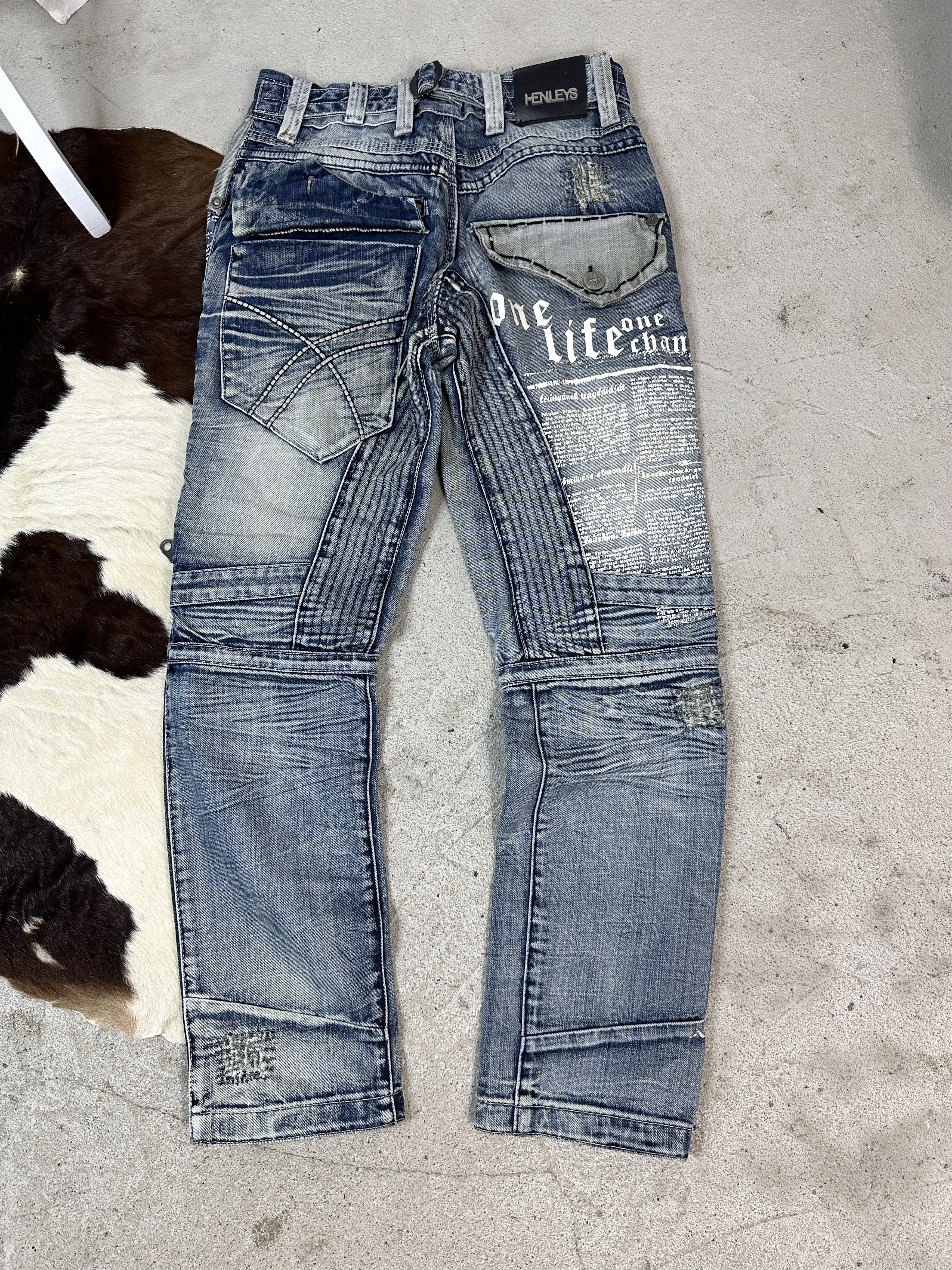 Vintage Vintage Y2K 00s Jeans Size 30" / US 8 / IT 44 - 1 Thumbnail