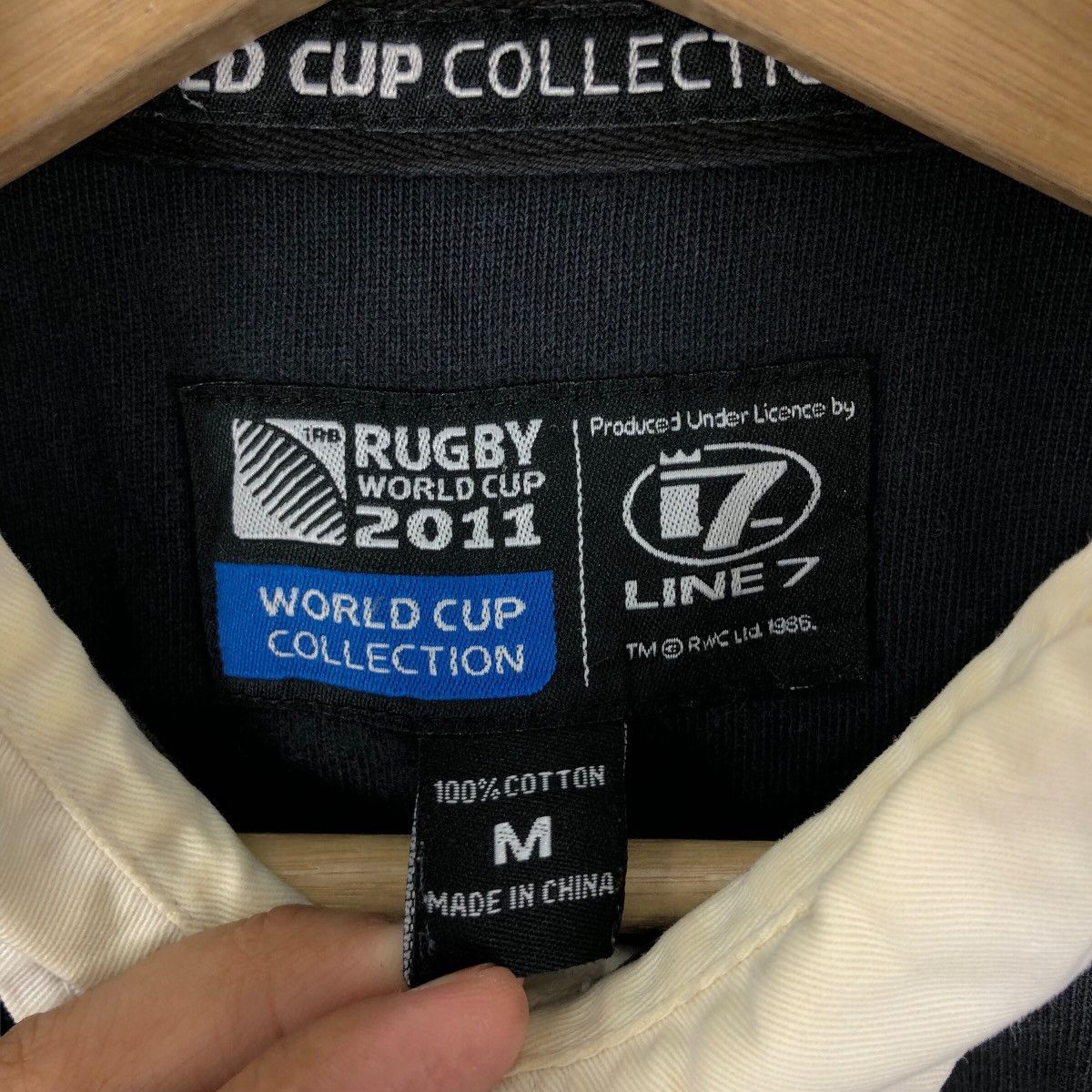 Canterbury of New Zealand Rugby World Cup New Zealand Line 7 Polos Rugby Size M Size US M / EU 48-50 / 2 - 6 Thumbnail