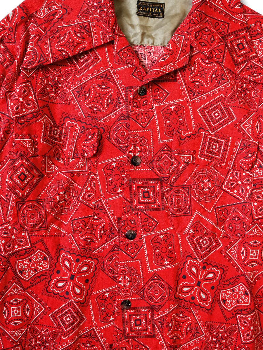 Kapital Kapital COOKIE Bandana Rungle Collar Board Shirt Size US M / EU 48-50 / 2 - 3 Thumbnail