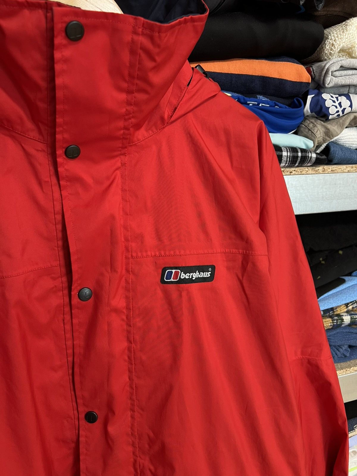 Berghaus × Vintage Berghaus Driaqua Vintage Waterproof Jacket Sz 16 Breathable Size L / US 10 / IT 46 - 2 Thumbnail