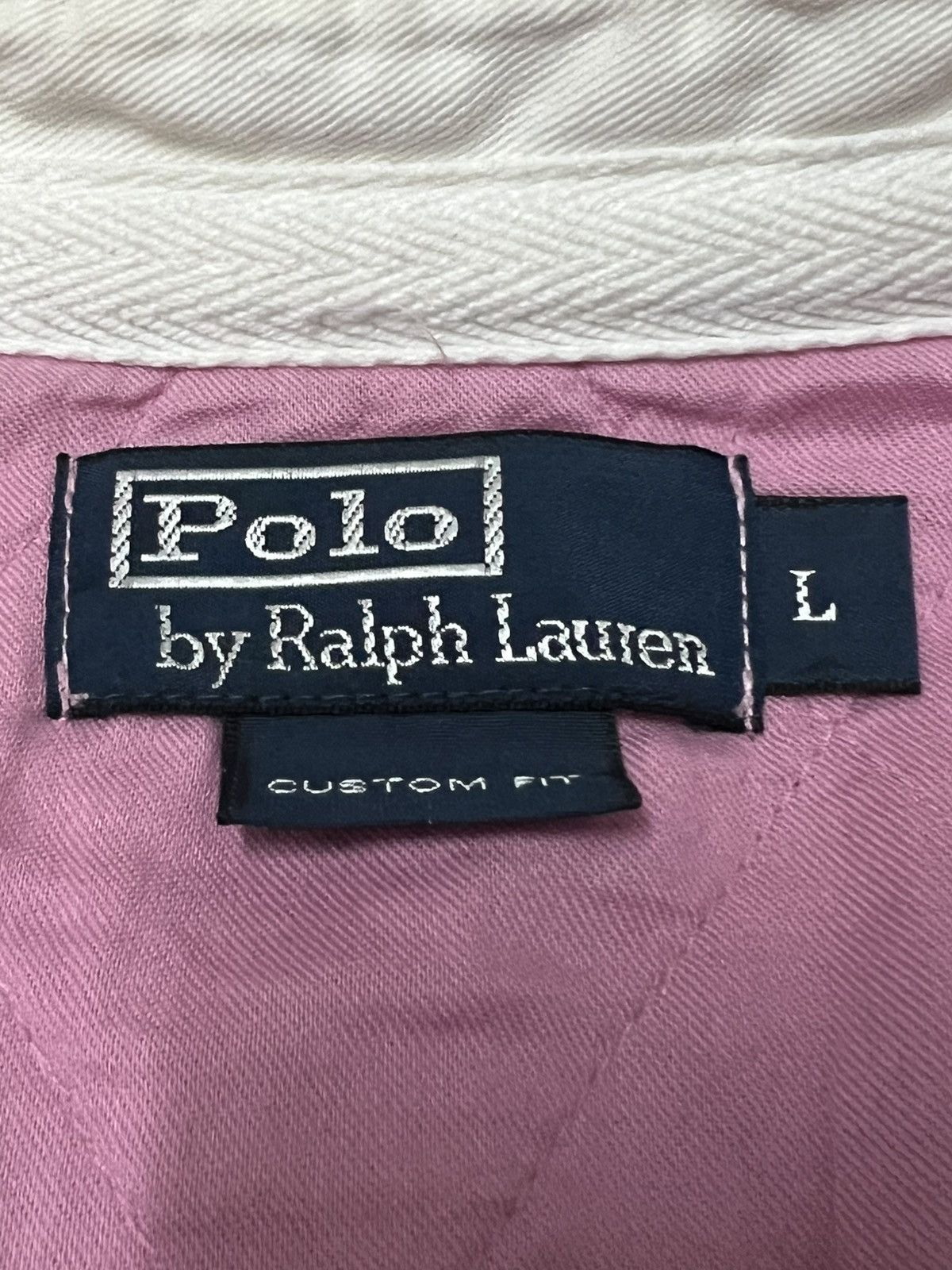 Polo Ralph Lauren × Ralph Lauren × Vintage POLO by Ralph Lauren vintage longsleeve shirt custom fit Size US L / EU 52-54 / 3 - 3 Thumbnail