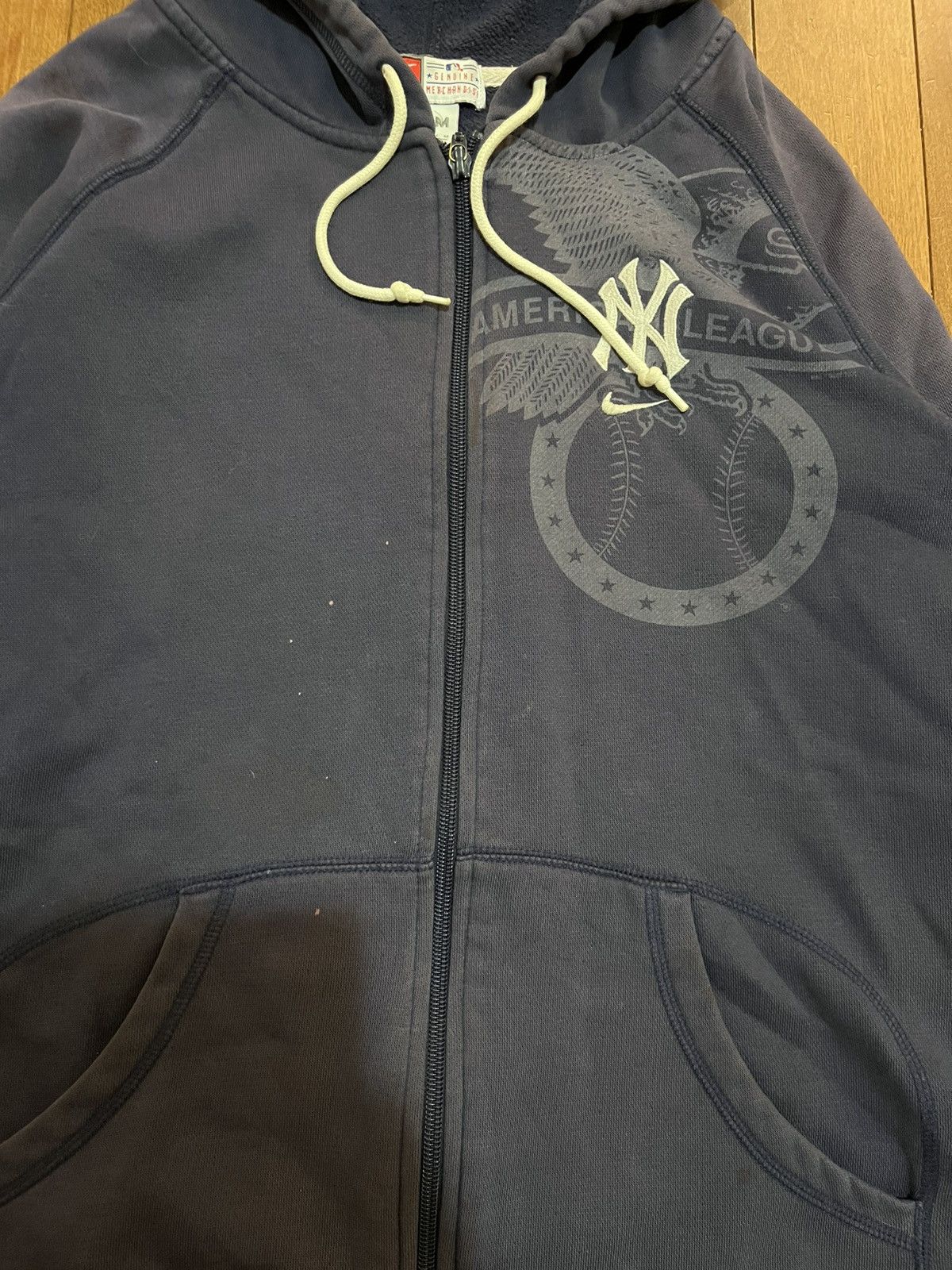 Nike Vintage y2k nike yankees hoodie Size US M / EU 48-50 / 2 - 3 Thumbnail