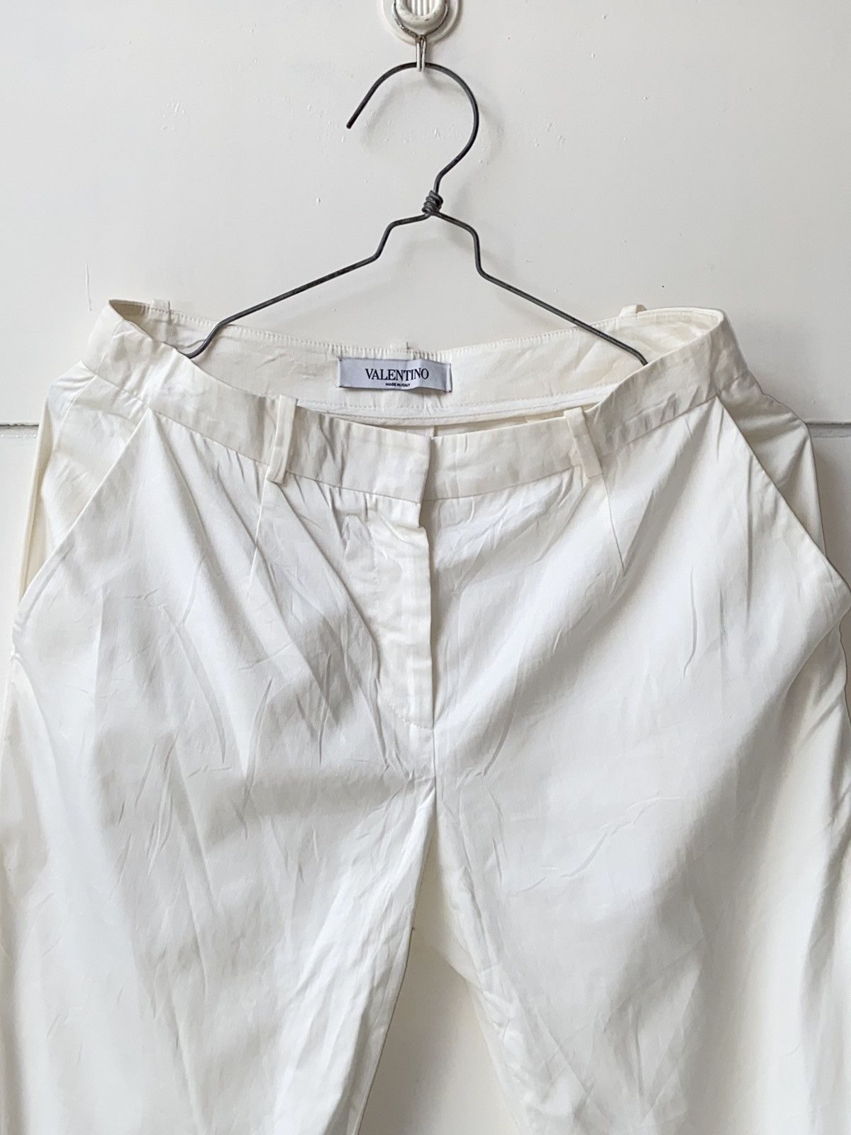 Valentino VALENTINO White Long Pants Size US 27 - 2 Thumbnail