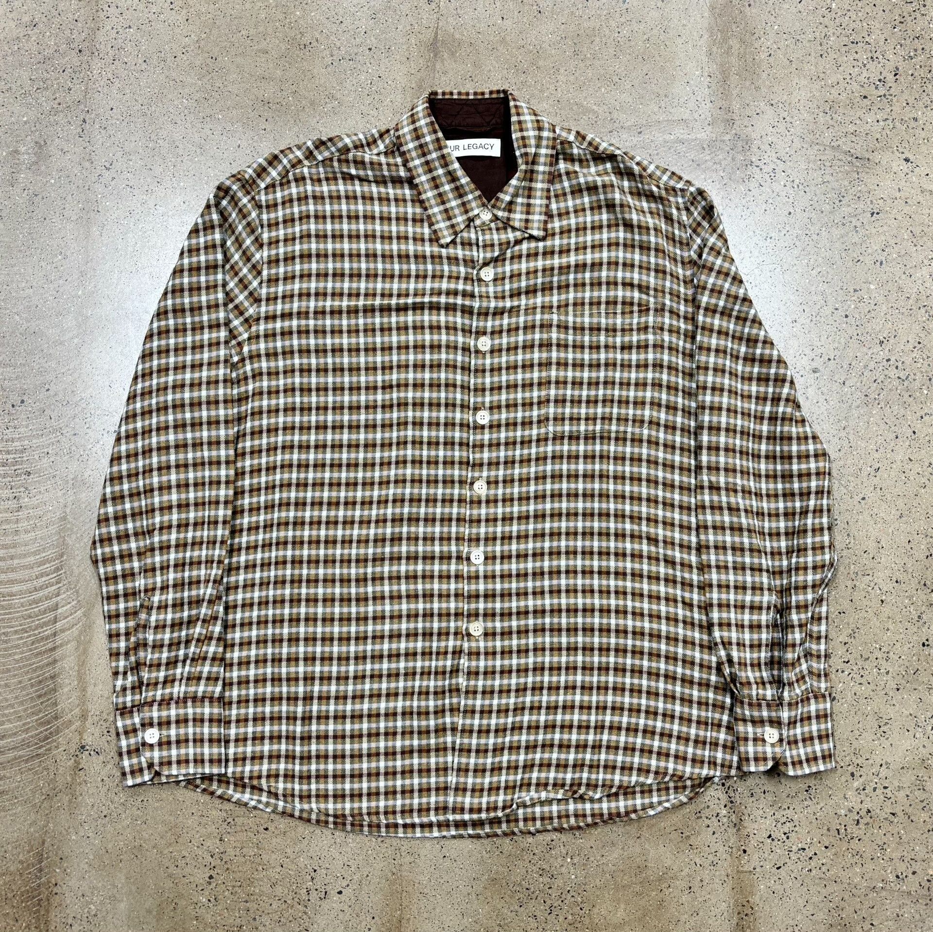 Our Legacy Our Legacy Checkered Shirt Above Shirt Size US M / EU 48-50 / 2 - 1 Thumbnail