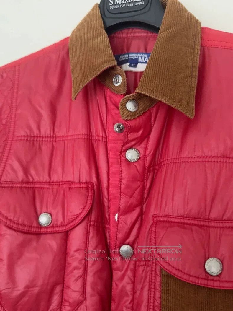 Junya Watanabe Junya Watanabe Red Quilted Jacket Size US M / EU 48-50 / 2 - 4 Thumbnail
