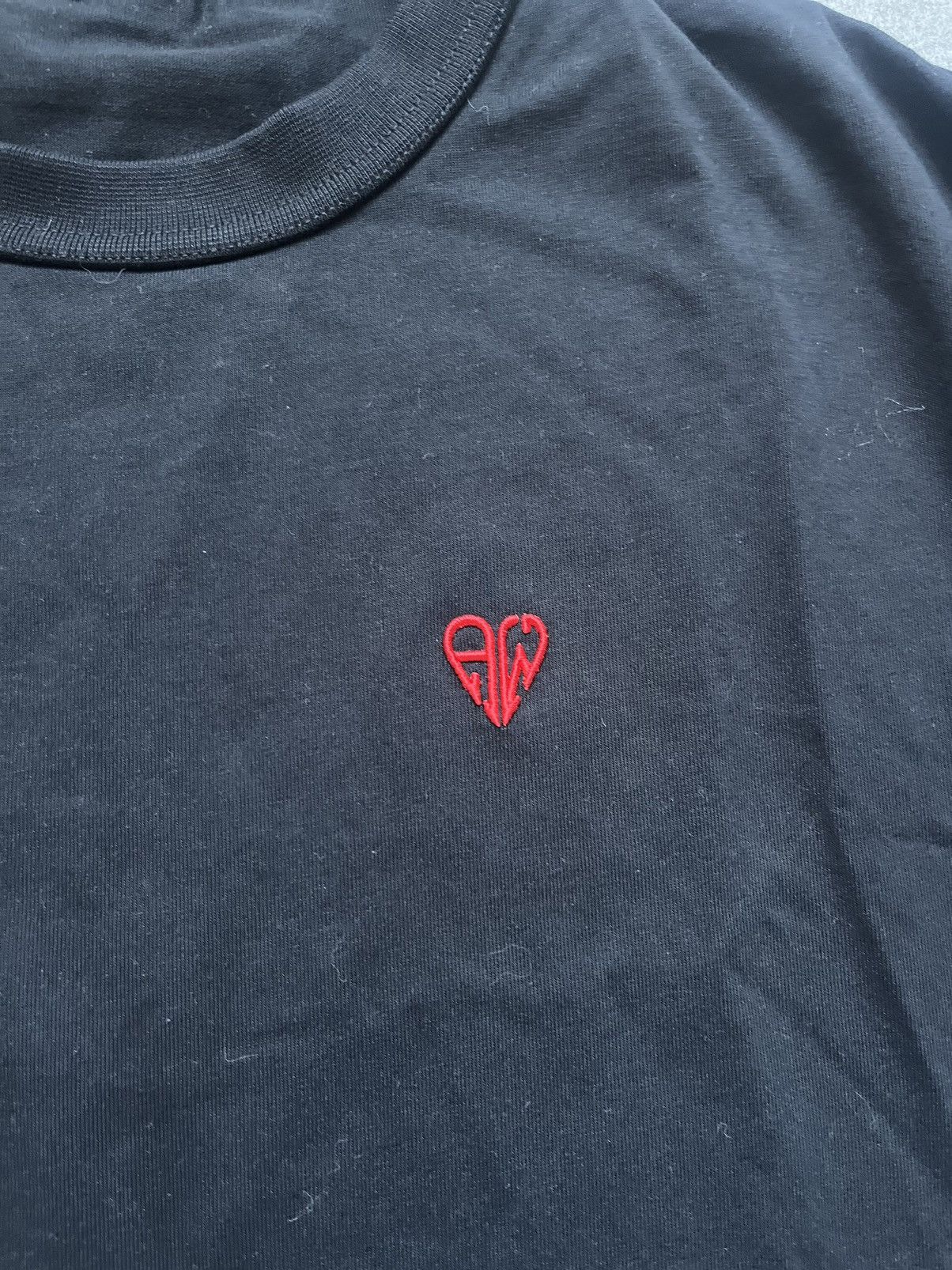 Alexander Wang Alexander wang long sleeve heart tee Size US XS / EU 42 / 0 - 4 Thumbnail