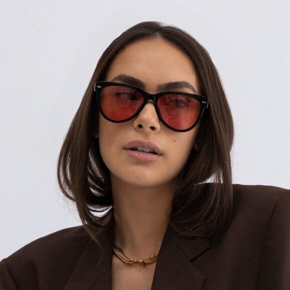 Miu Miu Miu Miu MU12ZSF 16K1D0 Sunglasses Black Aviator Frame Size ONE SIZE - 3 Thumbnail