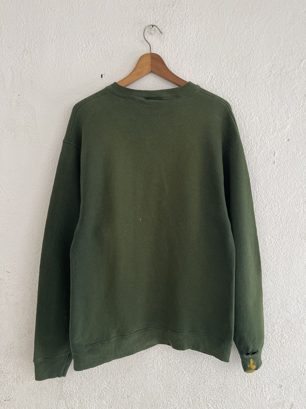 FUCT Vintage Fuct Polo Club Sweatshirt Faded Paint Distressed Size US M / EU 48-50 / 2 - 2 Thumbnail