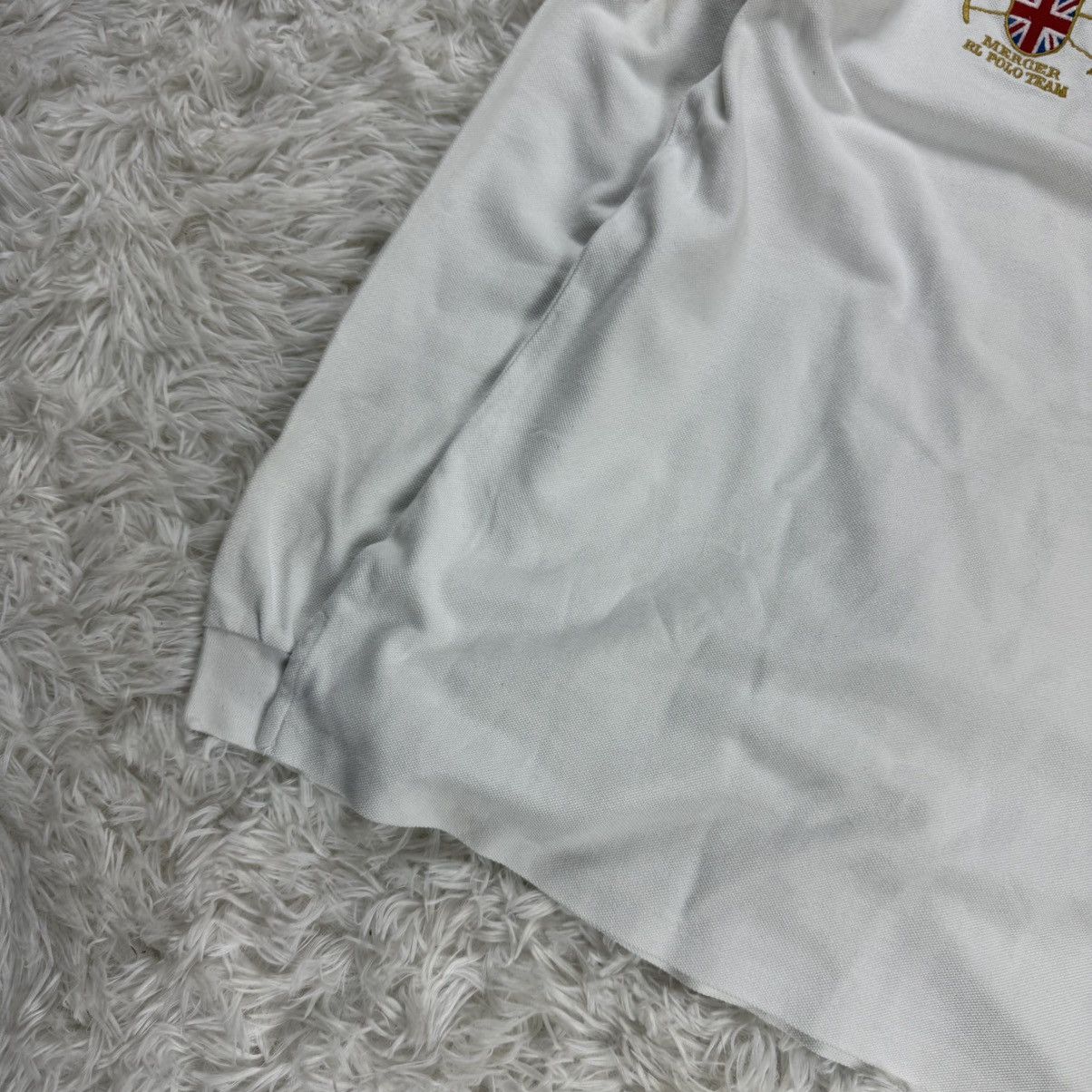 RRL Ralph Lauren Polo Ralph Lauren White Sweatshirt Mercer Club M OldMoney Size US M / EU 48-50 / 2 - 2 Thumbnail