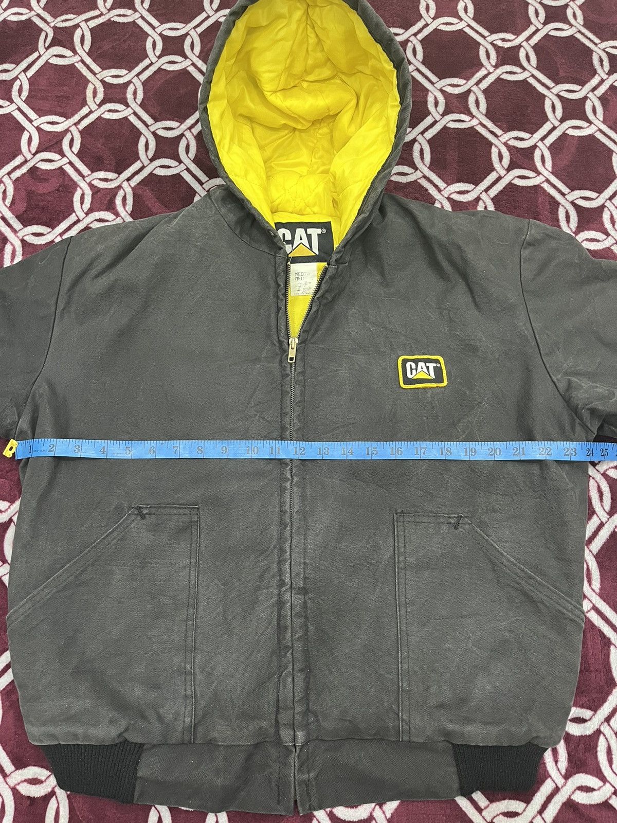 Caterpillar Vintage Caterpillar Faded Hoodie Jacket Size US M / EU 48-50 / 2 - 20 Thumbnail