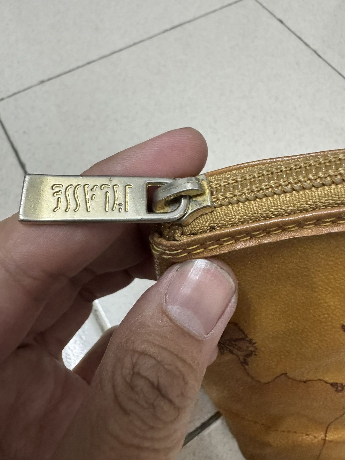Alviero Martini VTG ALVIERO MARTINI LEATHER CLUTCH BAG Size ONE SIZE - 4 Thumbnail