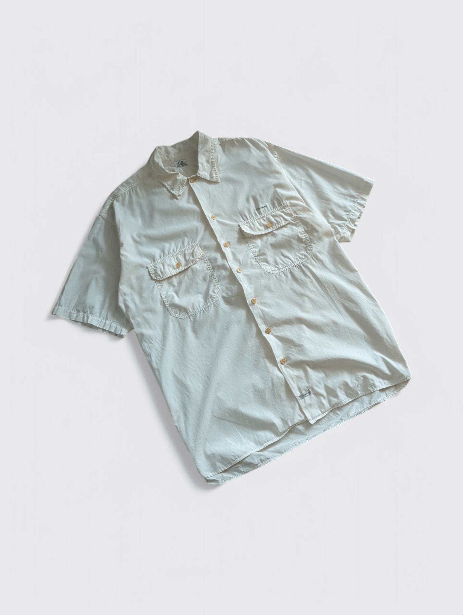 C.P. Company C.P. Company Vintage Short Sleeve Shirt Size US XXL / EU 58 / 5 - 4 Thumbnail