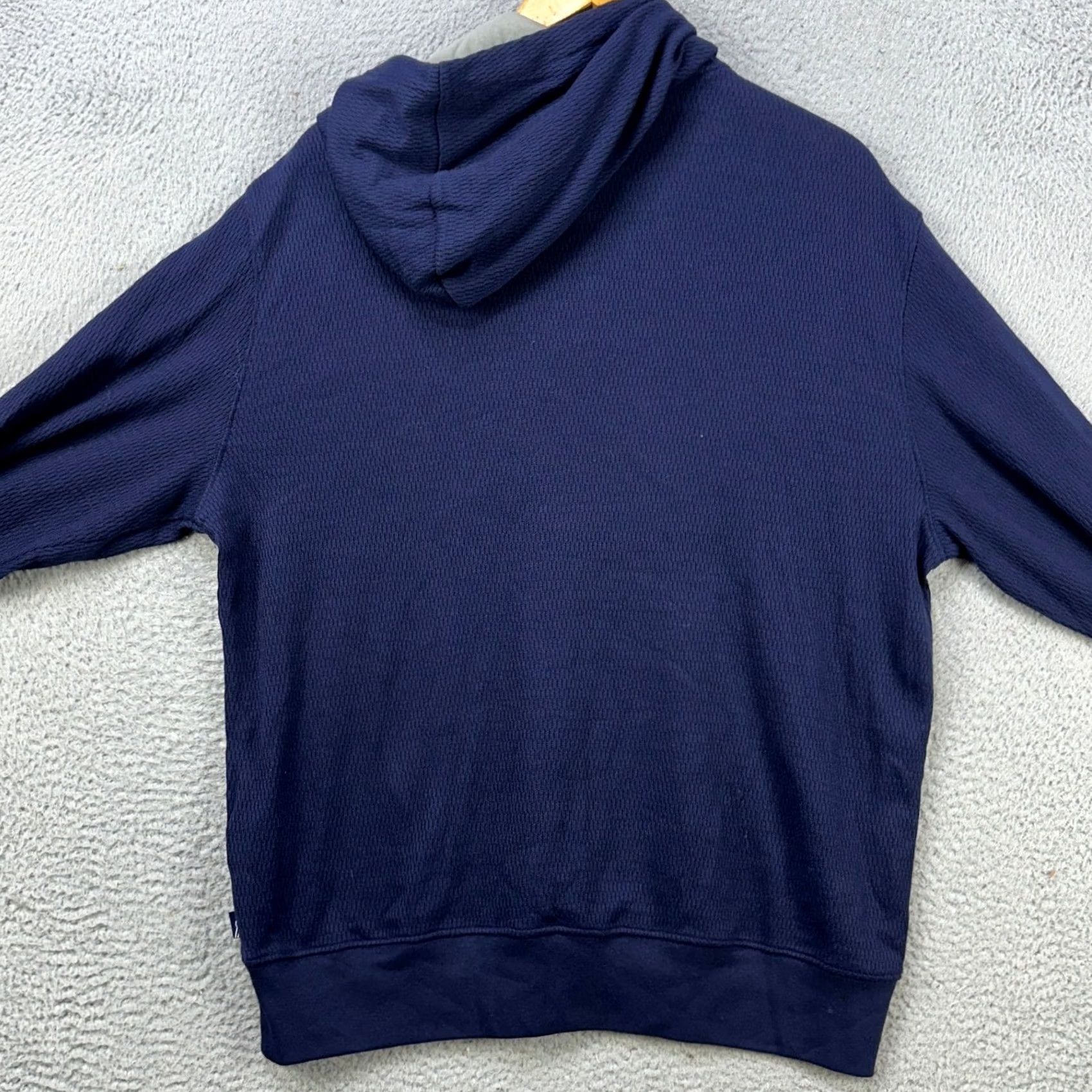 Izod VINTAGE: Izod Sweatshirt Hoodie Mens Blue Large Drawstring Pocket Logo Long Sleeve NEW Size US L / EU 52-54 / 3 - 4 Thumbnail