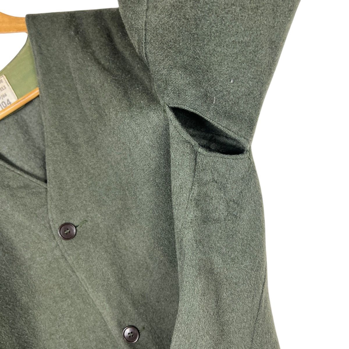 FrenchTrotters × Vintage 🔥 VINTAGE DEBOSQUE PAUWELS FRENCH MILITARY WOOL LINER JACKET Size US L / EU 52-54 / 3 - 9 Thumbnail