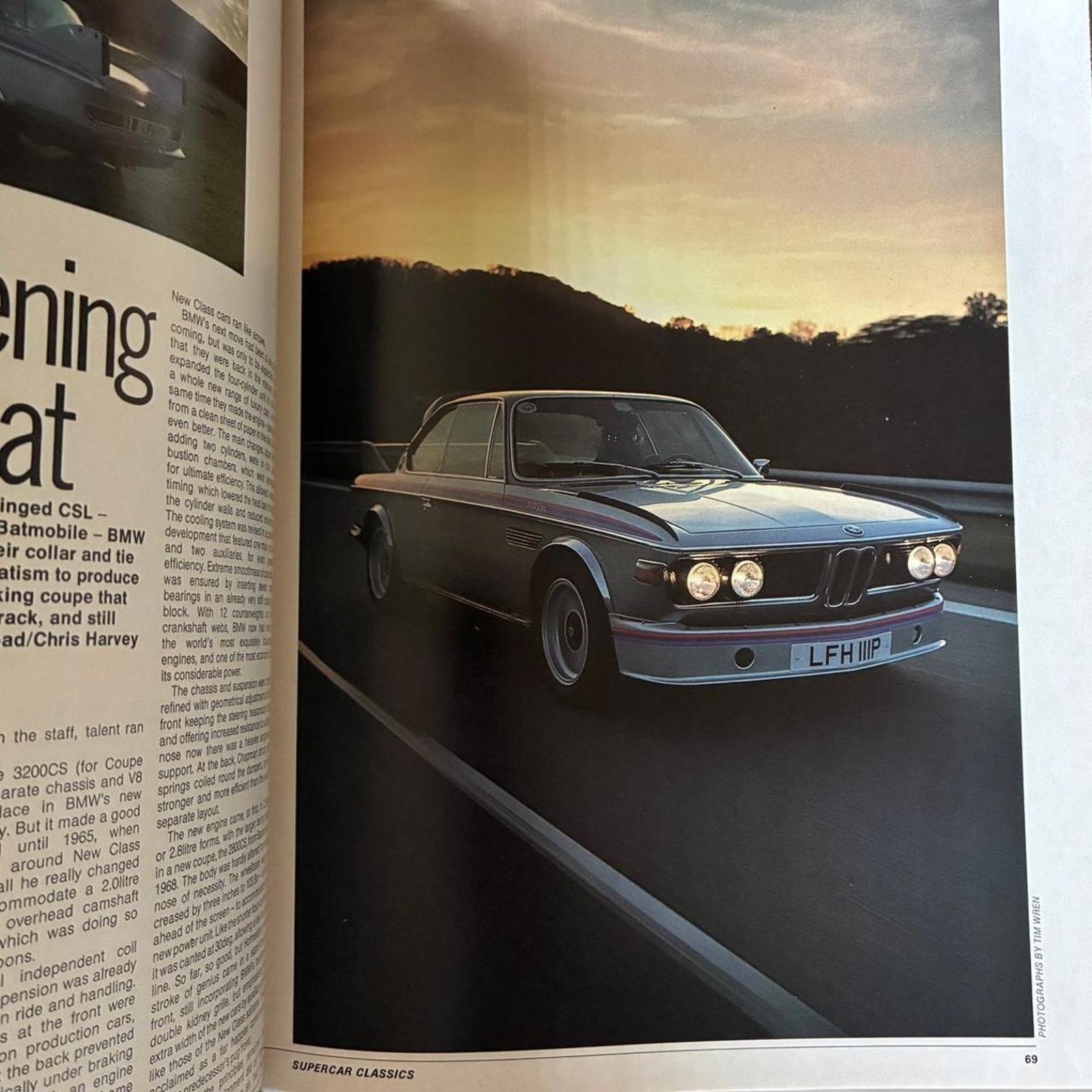 BMW × Mercedes-Benz × Vintage Supercar Classics magazine BMW beat Italy FINEST Super cars Size ONE SIZE - 2 Thumbnail