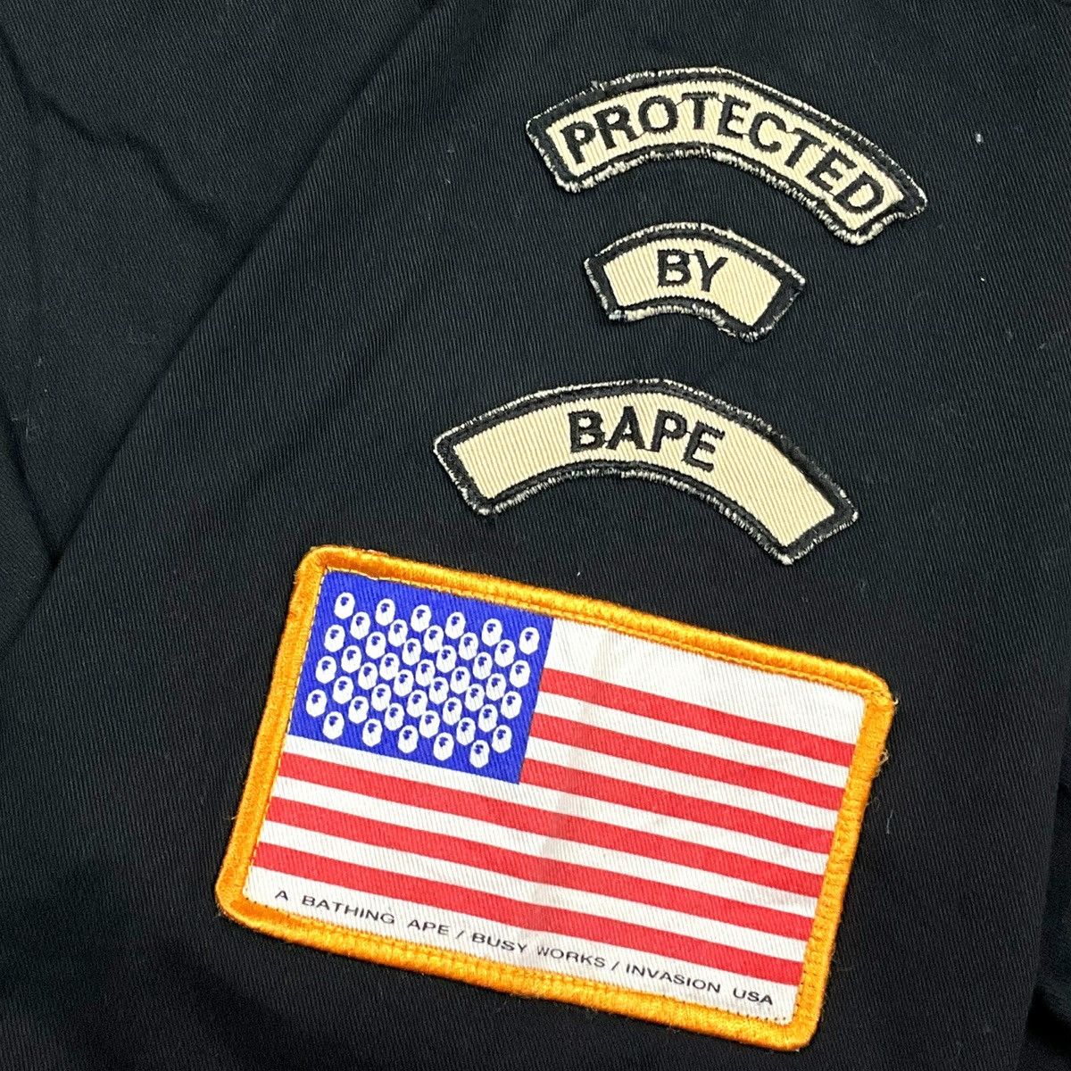 Bape OG90 Bape Boy Scout L/S Button up Shirt Size US M / EU 48-50 / 2 - 14 Thumbnail