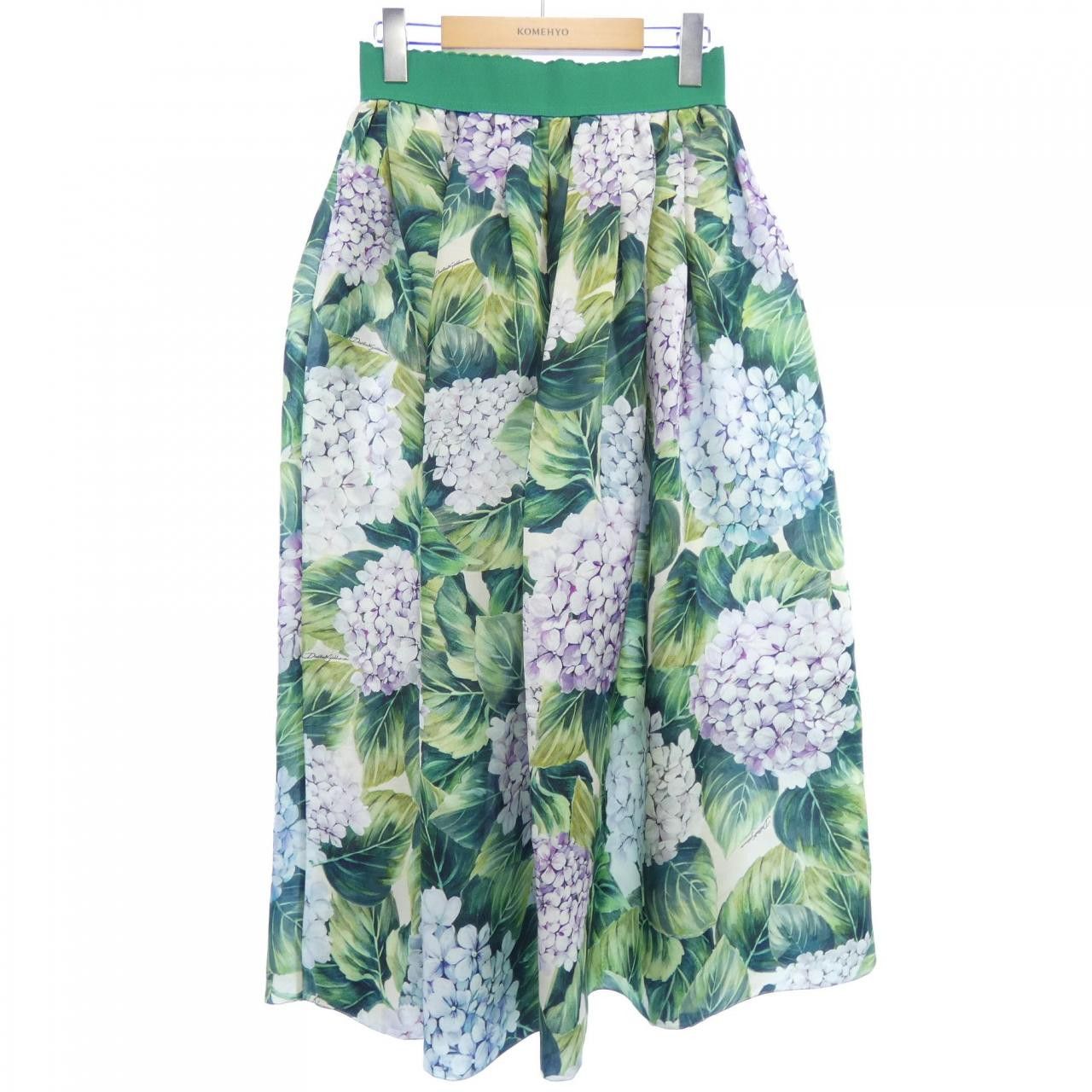 Dolce & Gabbana Dolce&Gabbana Silk Skirt Others Skirts F4AGGT/HS1M9 DUTY FREE for USA