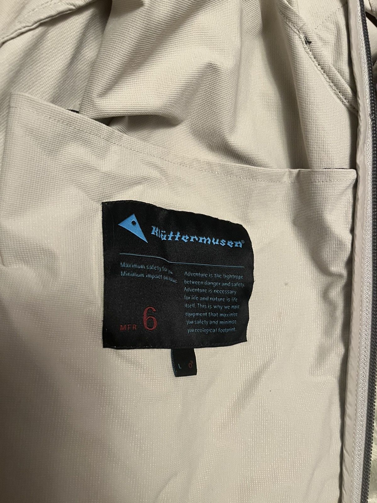 Klattermusen Rare Vanadis 2.0 Clay Jacket Size US L / EU 52-54 / 3 - 8 Thumbnail