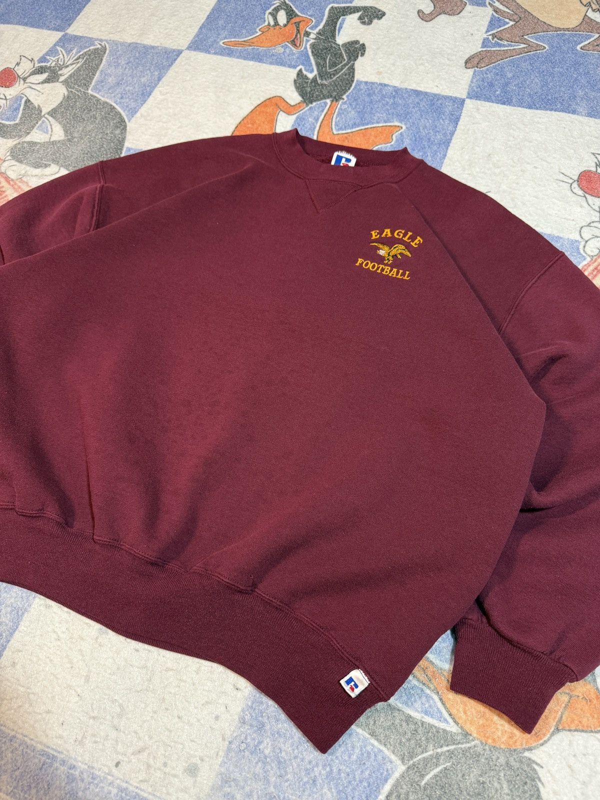 Russell Athletic Vintage eagles football crewneck sweatshirt Size US XL / EU 56 / 4 - 2 Thumbnail