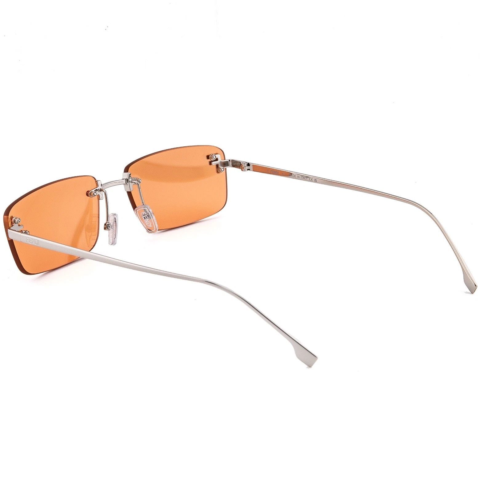 Fendi FENDI FE4172US FIRST 4172 Silver Orange Narrow Fashion 16J Size ONE SIZE - 3 Thumbnail