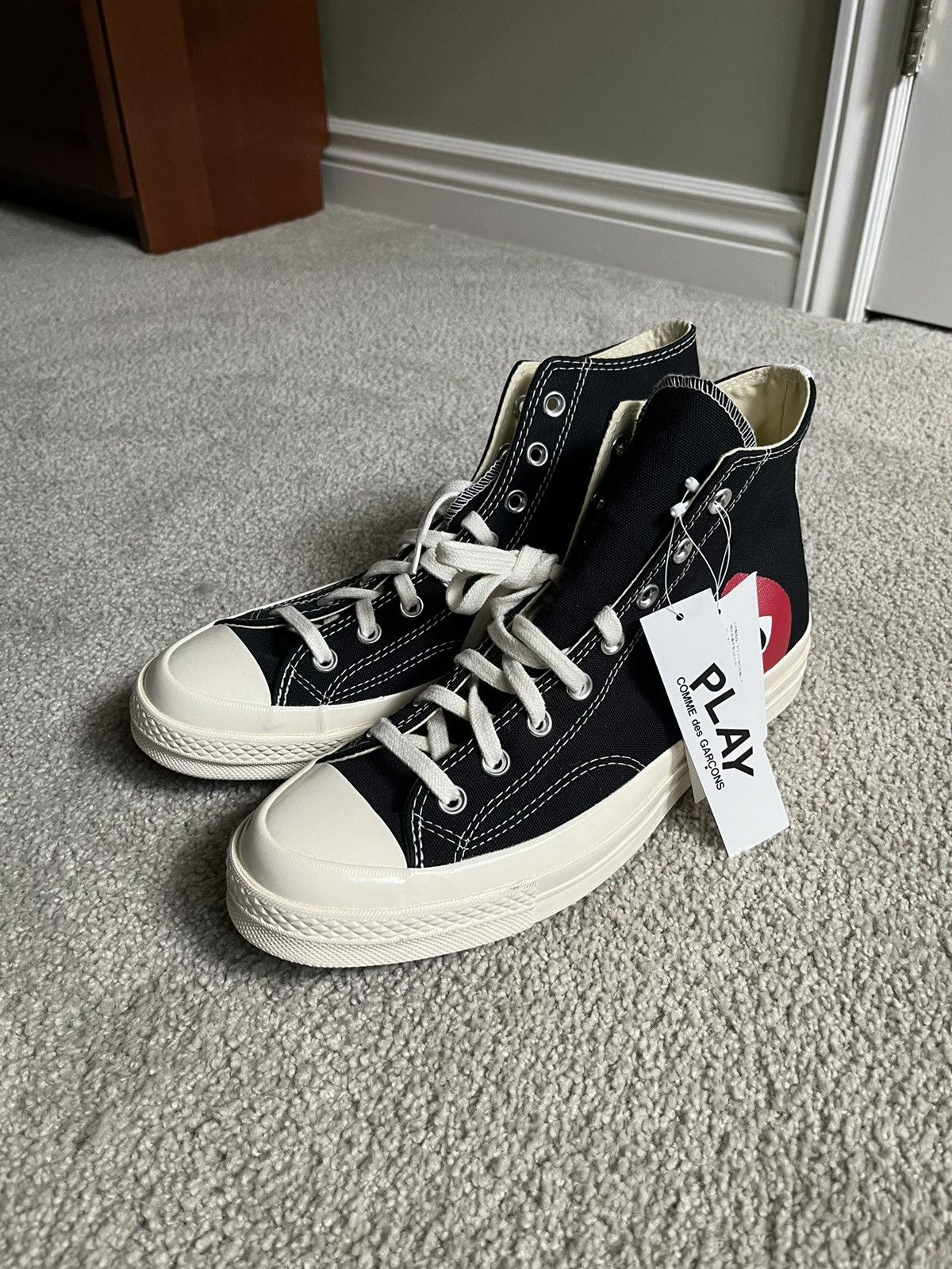 Comme des Garcons PLAY × Converse CDG PLAY CONVERSE *Deadstock* Size10 Size US 10 / EU 43 - 1 Thumbnail