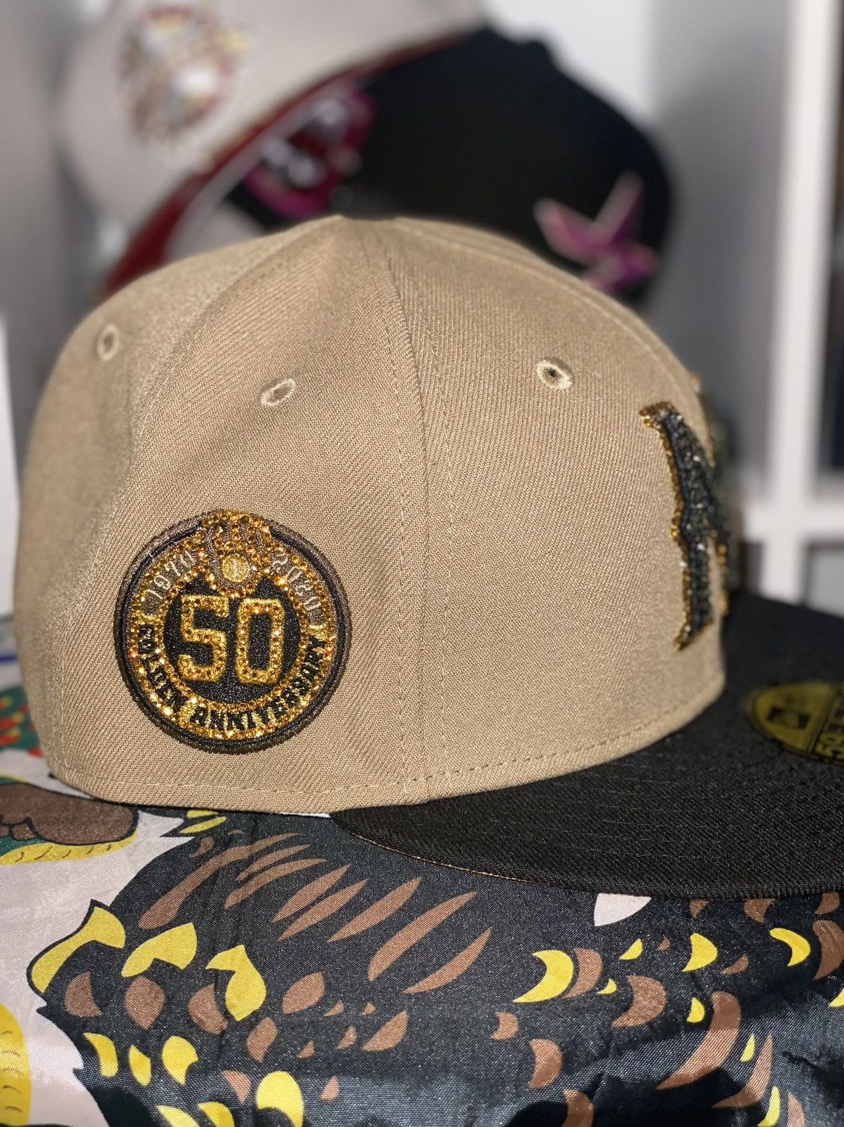 New Era Milwaukee Brewers iced out 7 1/2 Size ONE SIZE - 2 Thumbnail