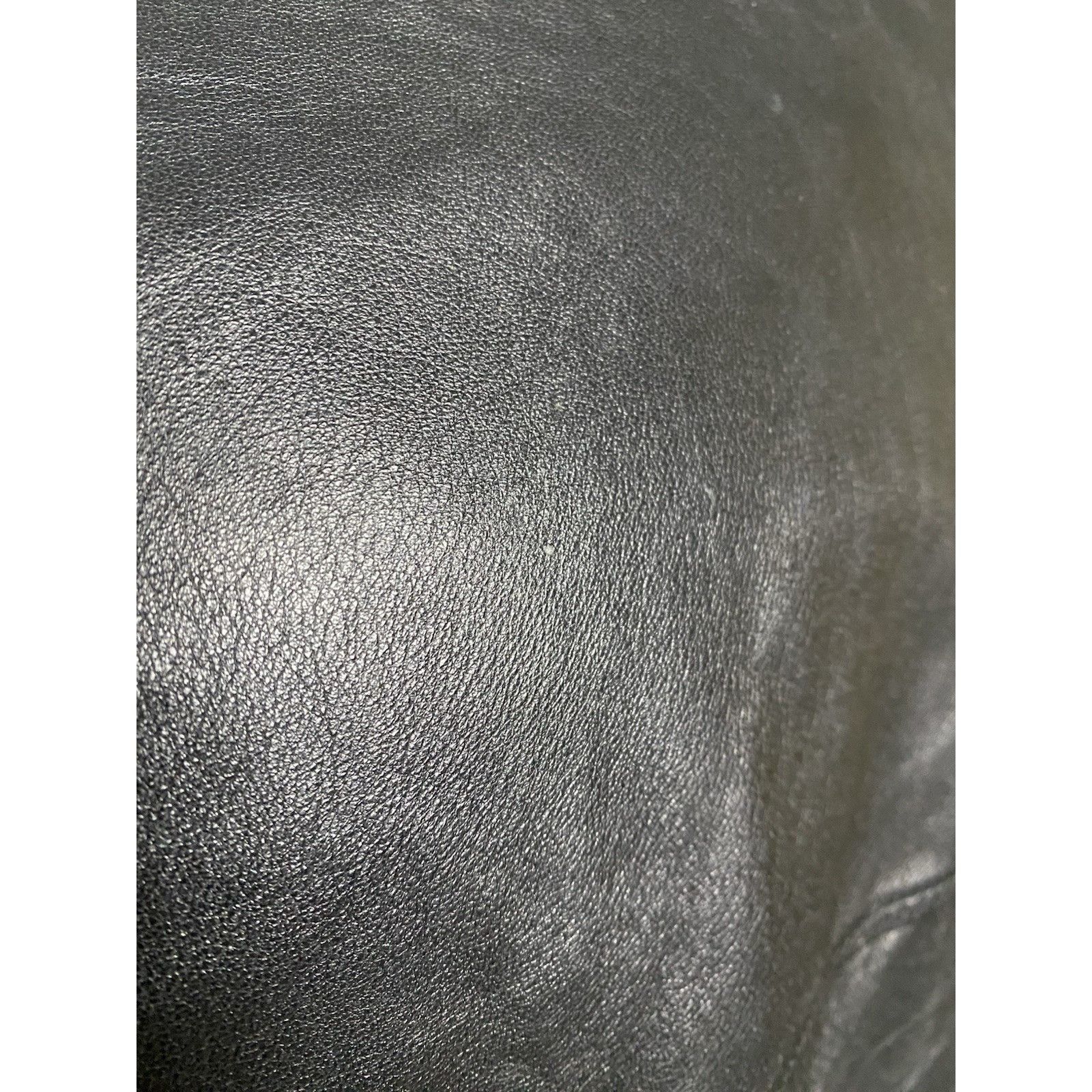 Canali Canali Vintage Men's Black Leather Coat Size 52 Size US L / EU 52-54 / 3 - 9 Thumbnail