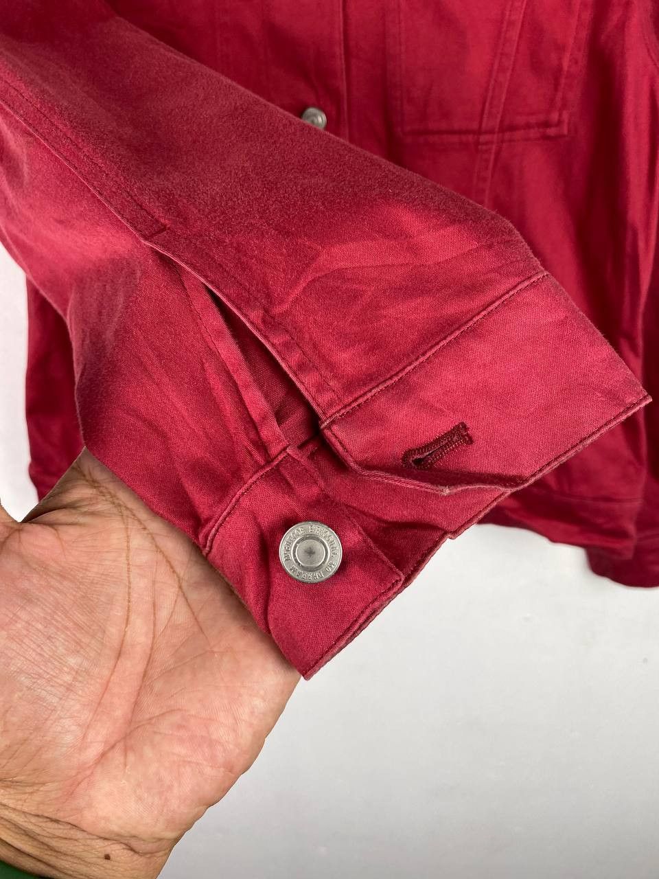 McGregor mc gregor maroon denim jacket nice design Size US M / EU 48-50 / 2 - 7 Thumbnail