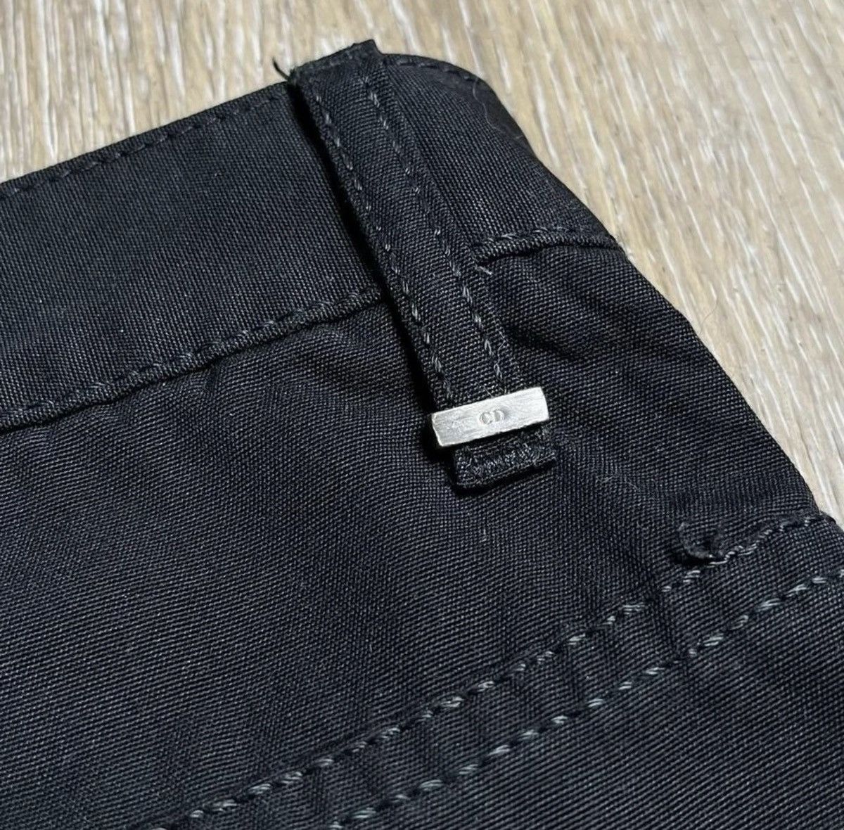 Hedi Slimane Dior Homme SS 2005 BECK/UNTITLED Black Whiskered Pants Size US 31 - 3 Thumbnail