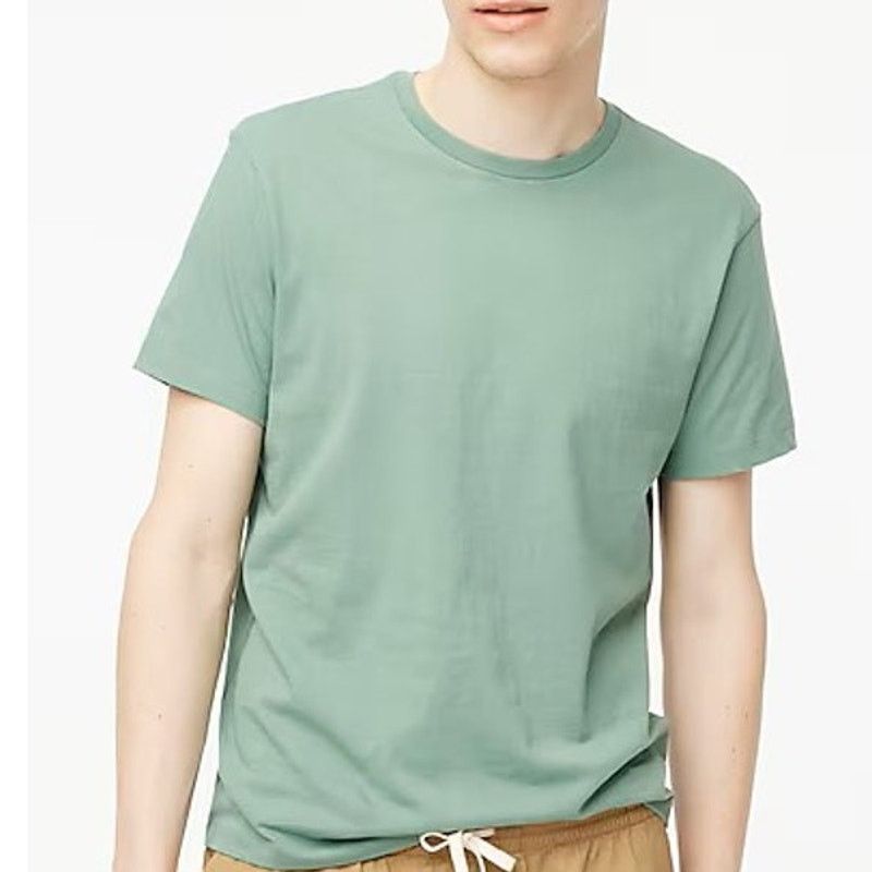 J.Crew J. Crew Washed Jersey Tee Tshirt L Short Sleeve Crew neck Size US L / EU 52-54 / 3 - 1 Thumbnail