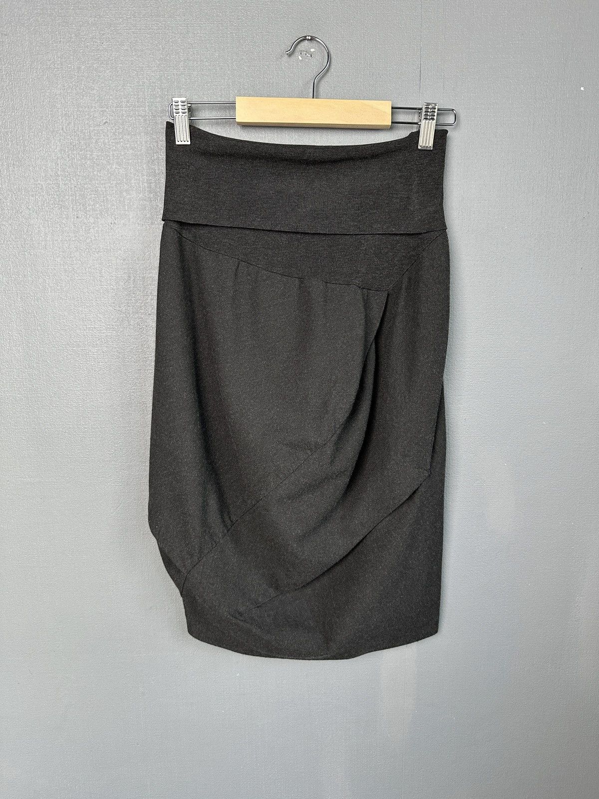 Transit TRANSIT PAR SUCH Avant Garde Pleated Gray Skirt size 3 Size 26" / US 2 / IT 38 - 1 Thumbnail