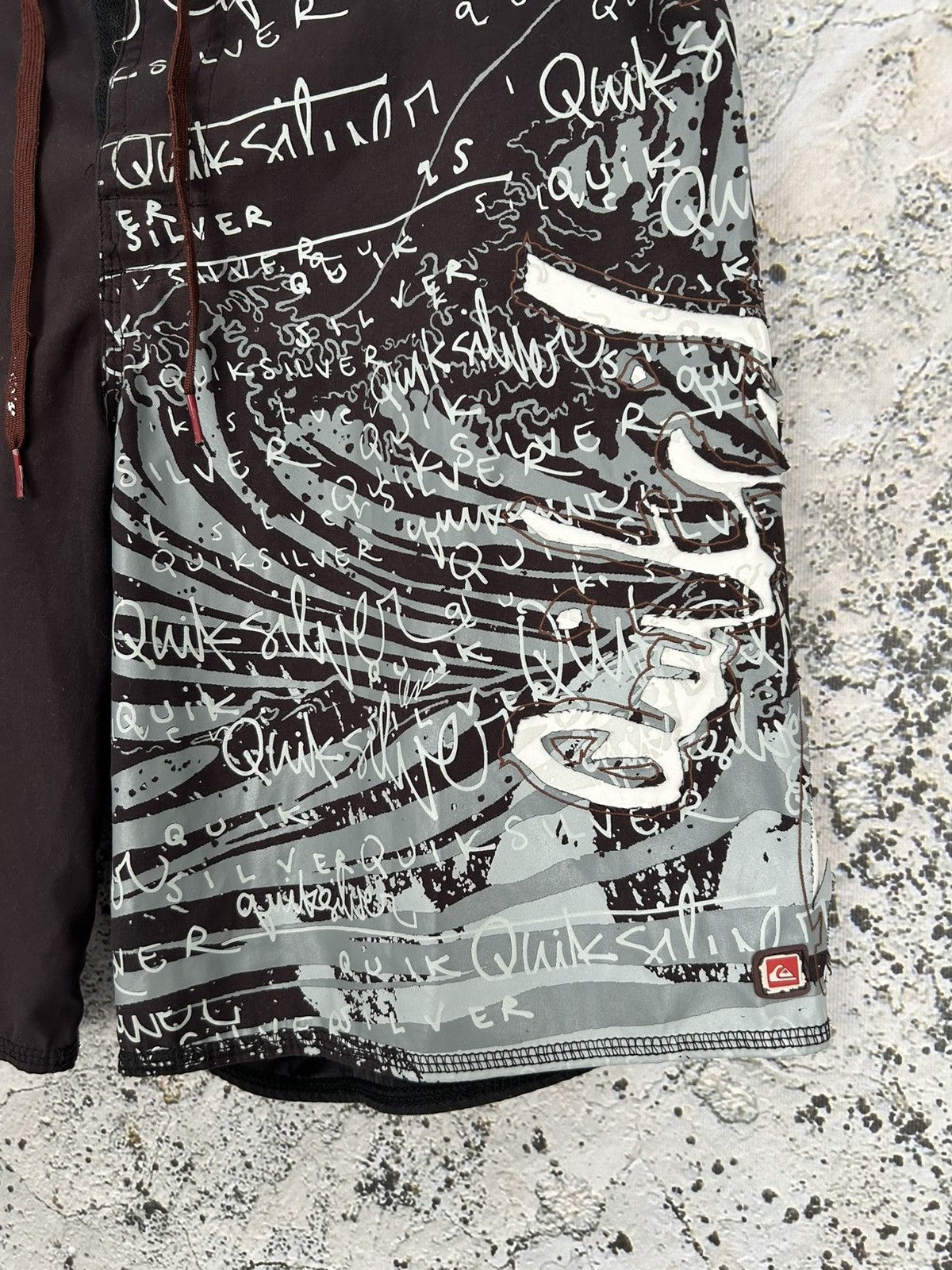Quiksilver Vintage Quiksilver Surf Shorts Y2K 00s Streetwear Baggy Size US 32 / EU 48 - 3 Thumbnail