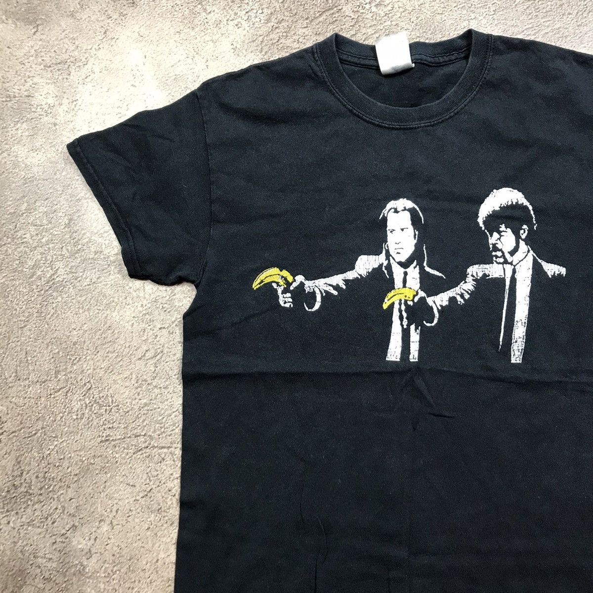 Vintage Vintage 90s Pulp Fiction Graphic Tee Tarantino Y2K Grunge M Size US M / EU 48-50 / 2 - 2 Thumbnail