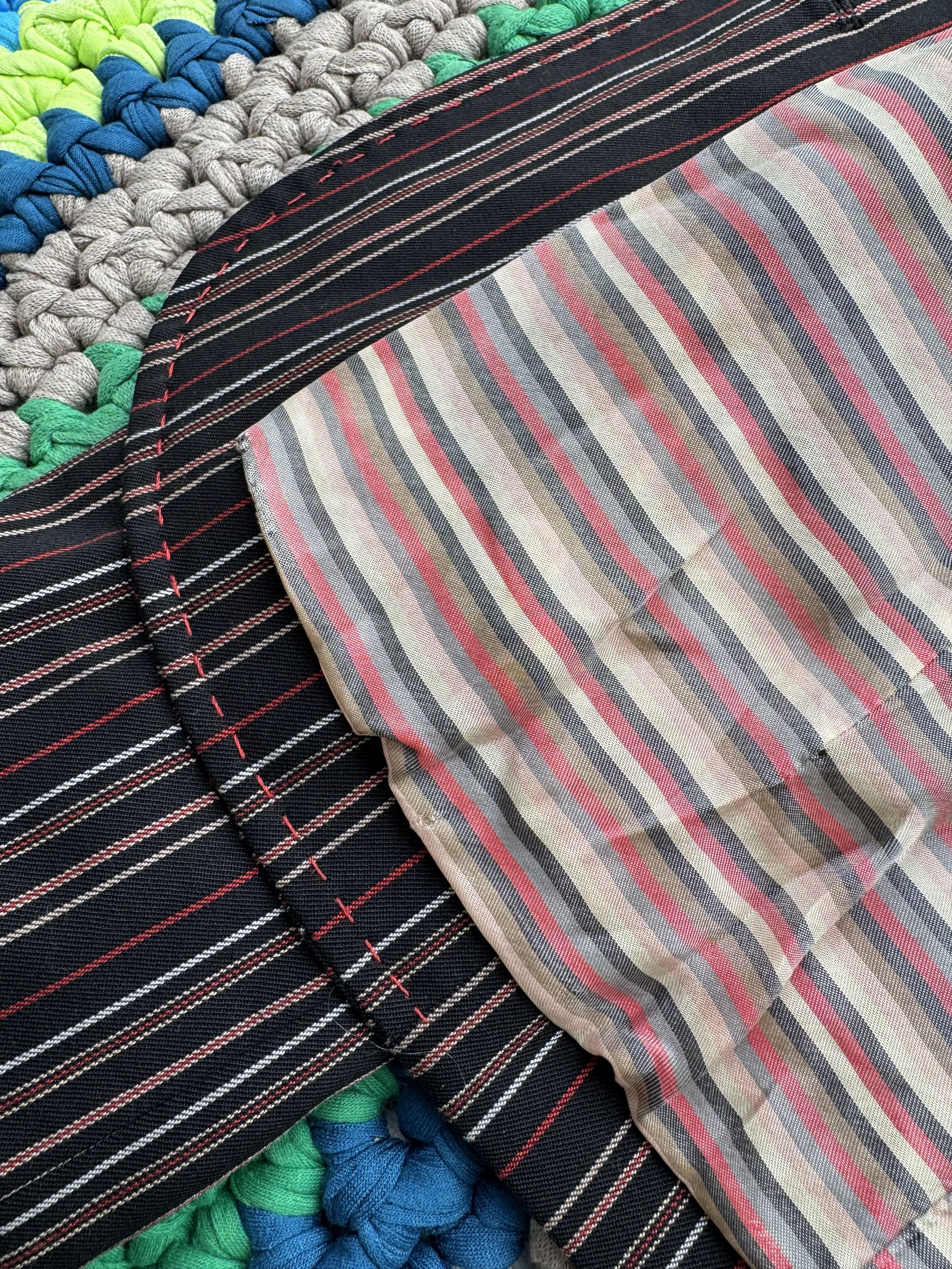 Missoni Missoni Vintage Striped Wool Suit (V84) Size 28" / US 6 / IT 42 - 6 Thumbnail