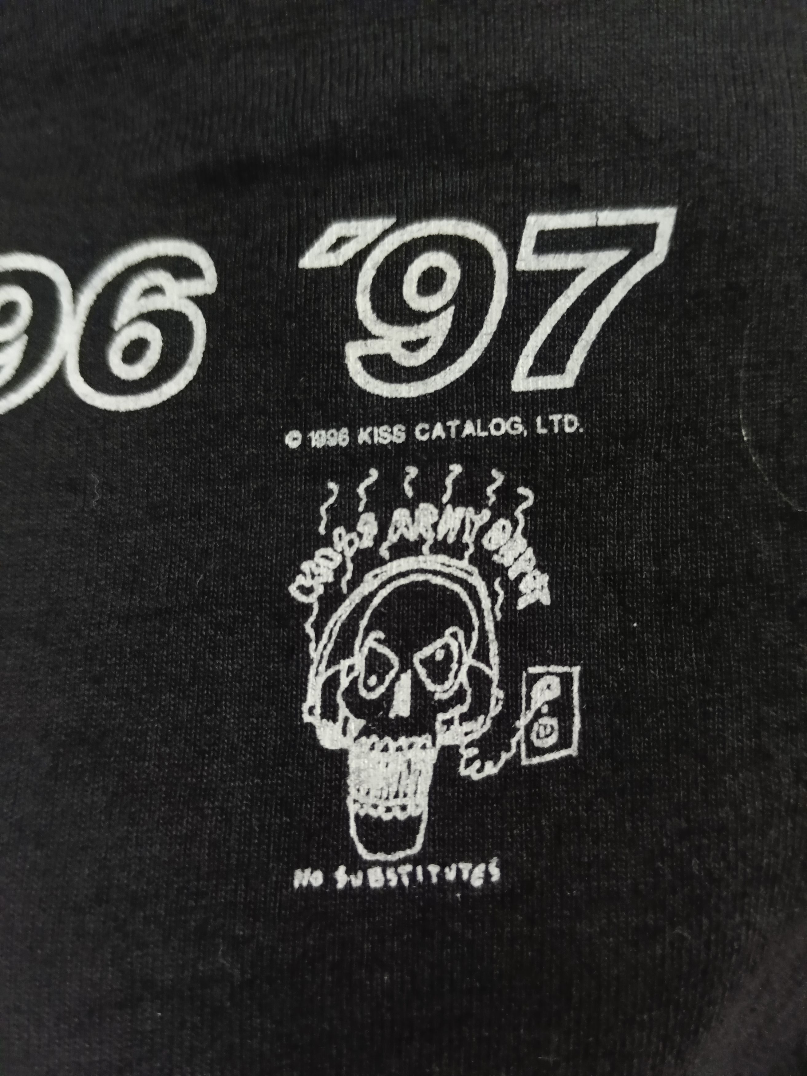 Band Tees × KISS × Vintage VINTAGE KISS 90s ALIVE /WORLD WIDE 96,97 Size US S / EU 44-46 / 1 - 3 Thumbnail