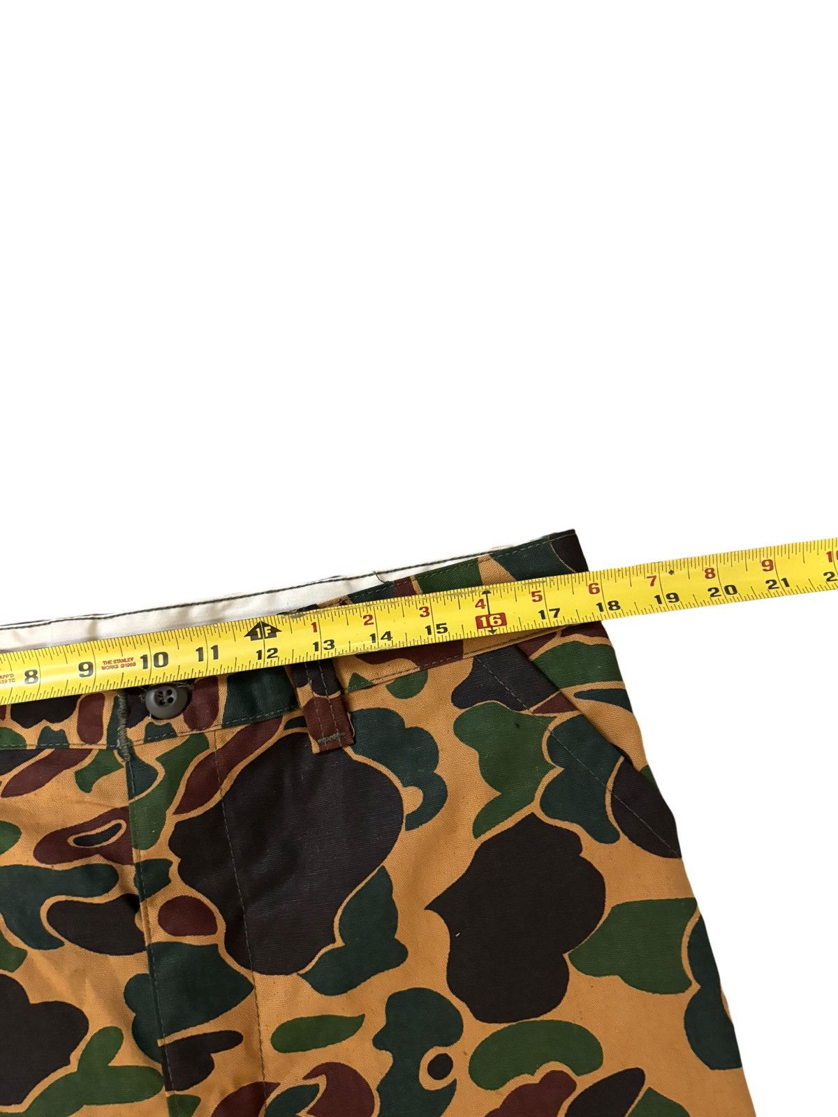 Vintage Vintage 80s Duck Camo Hunting Pants Size 36x32 New Old Stock Size US 36 / EU 52 - 7 Thumbnail